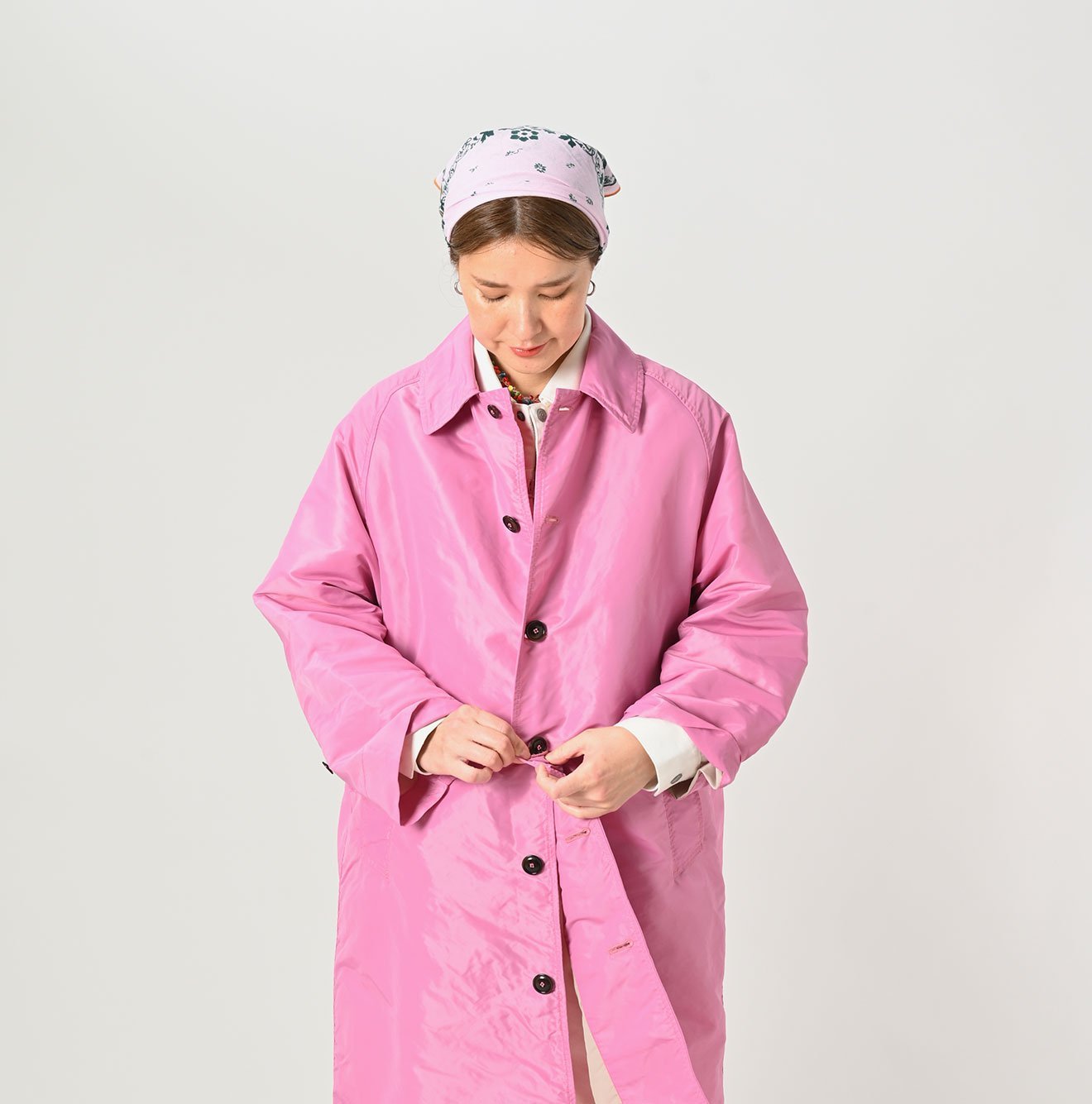 45R｜ナイロンの908ステンカラーコート | Rakuten Fashion(楽天