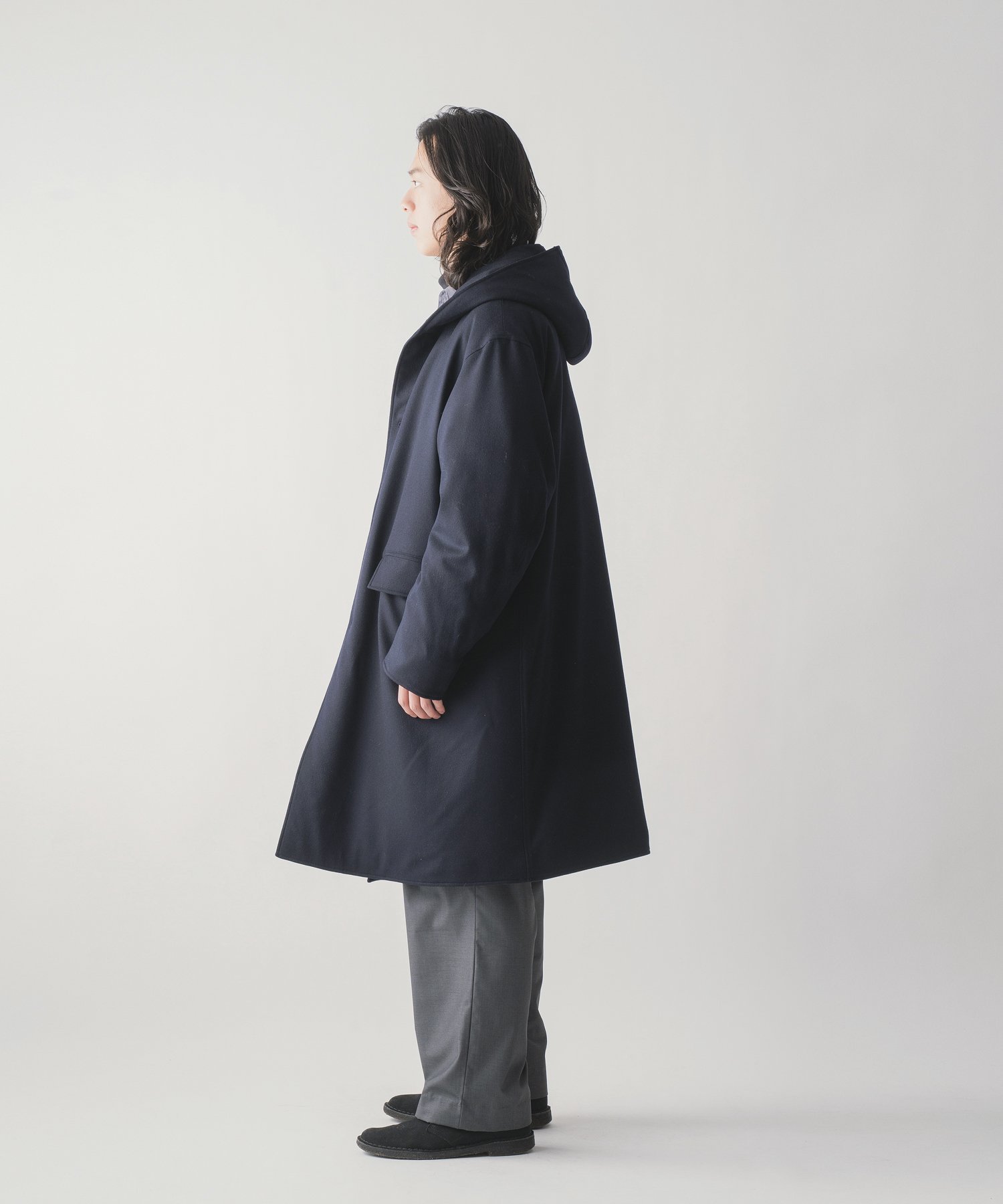 b apartment｜「miffew/ミフュー」WOOL HOODED DOWN COAT | Rakuten