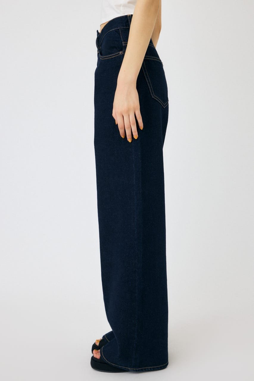 moussy｜CROSS WAIST WIDE ストレート | Rakuten Fashion(楽天