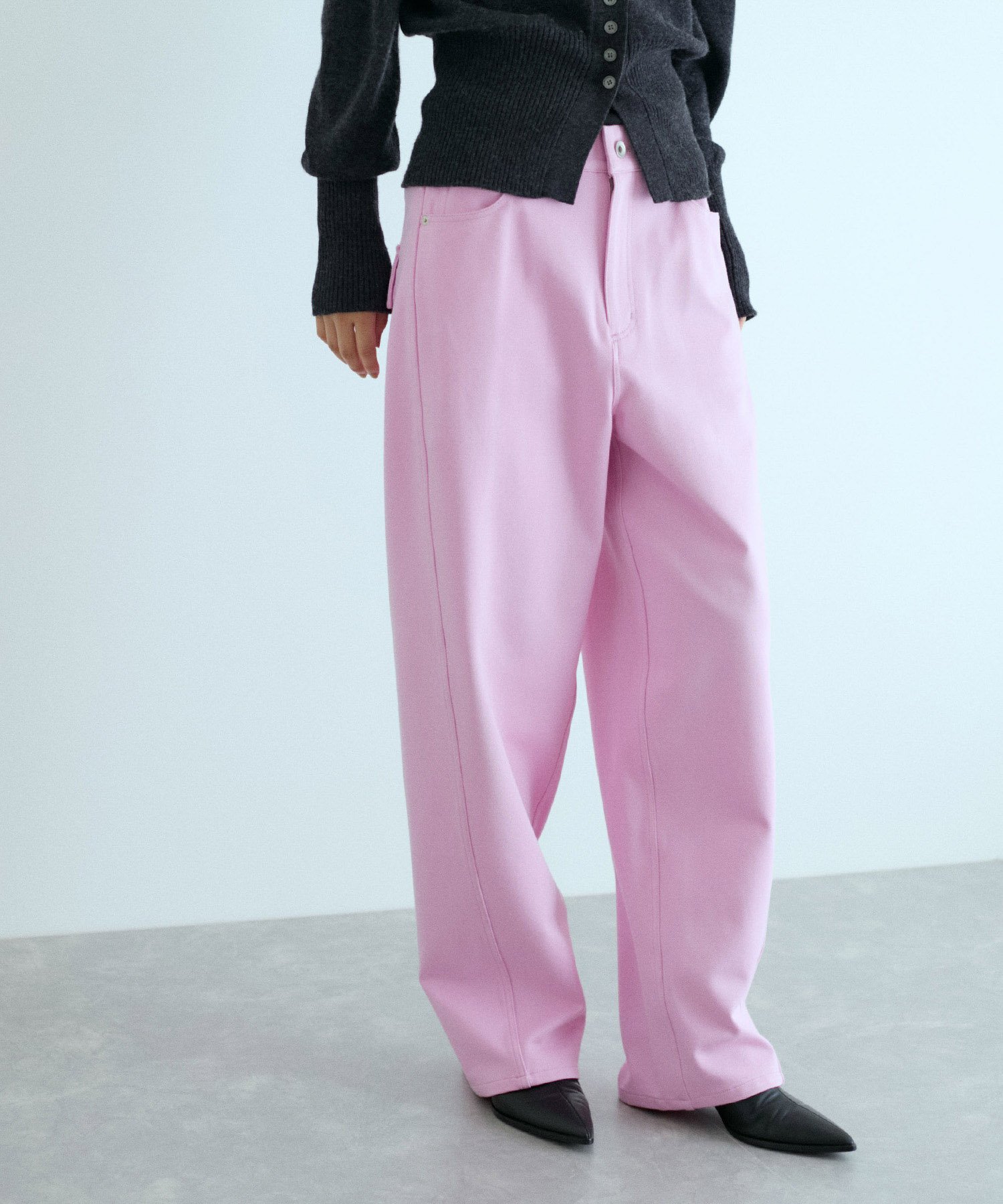 ADAM ET ROPE'｜ハイストレッチカルゼパンツ | Rakuten Fashion(楽天