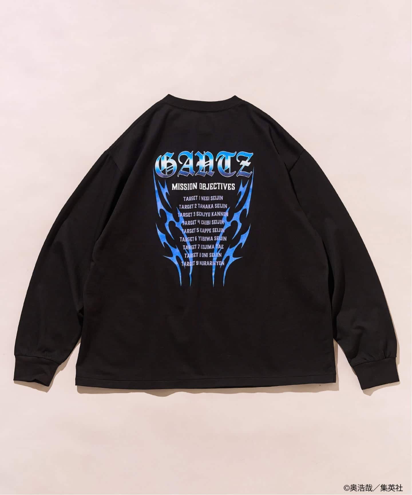 417 EDIFICE｜GANTZ / ガンツ 417別注 COLORWORKS L/S Tシャツ