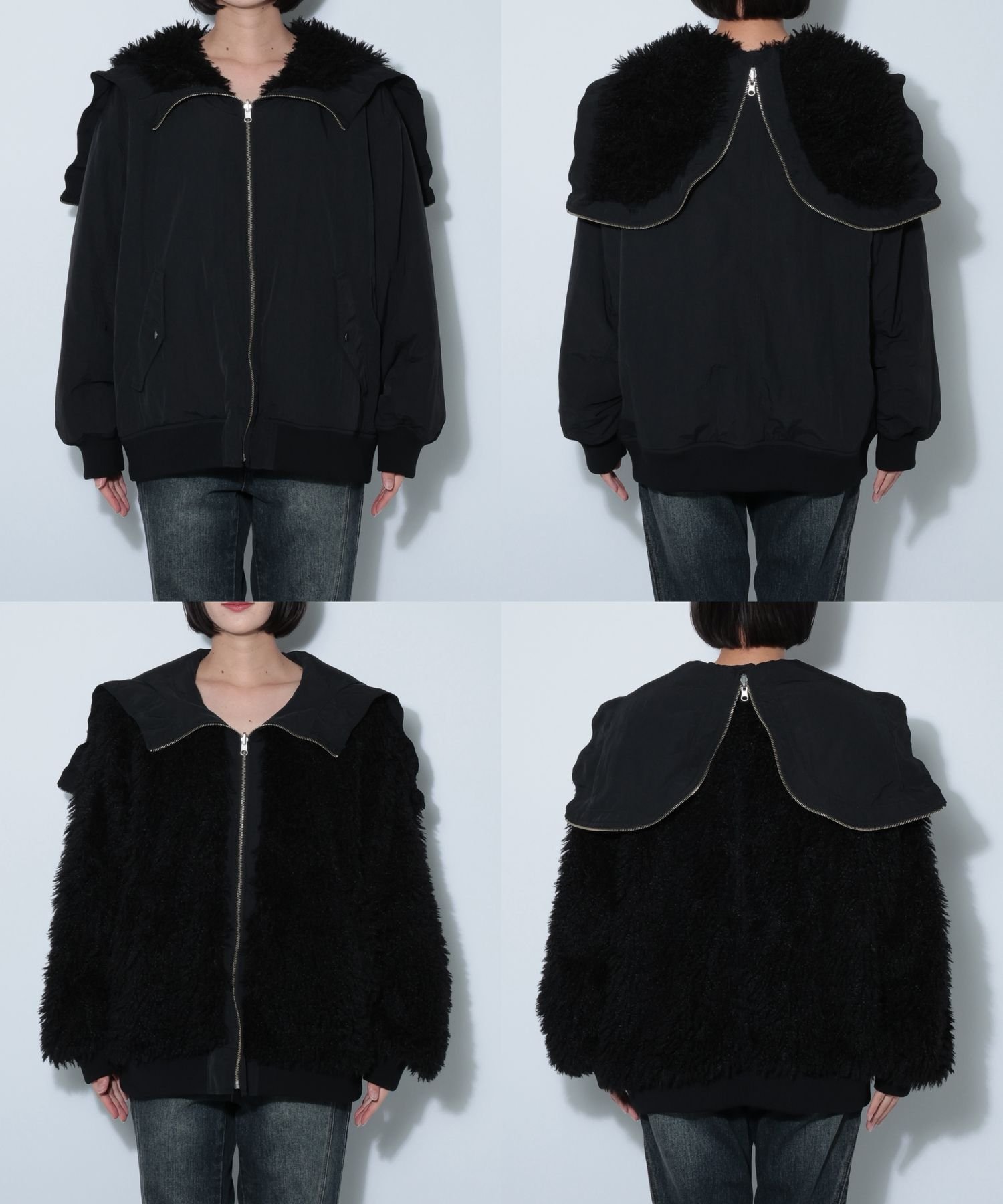 PAGEBOY｜リバーシブルファーN2B | Rakuten Fashion(楽天ファッション