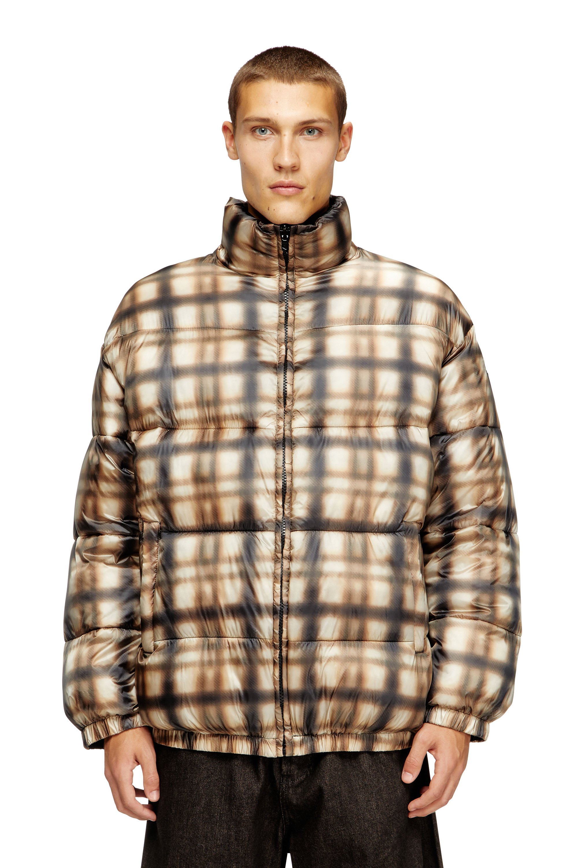 DIESEL｜メンズ パファージャケット W-BOURBON-ENBM | Rakuten Fashion