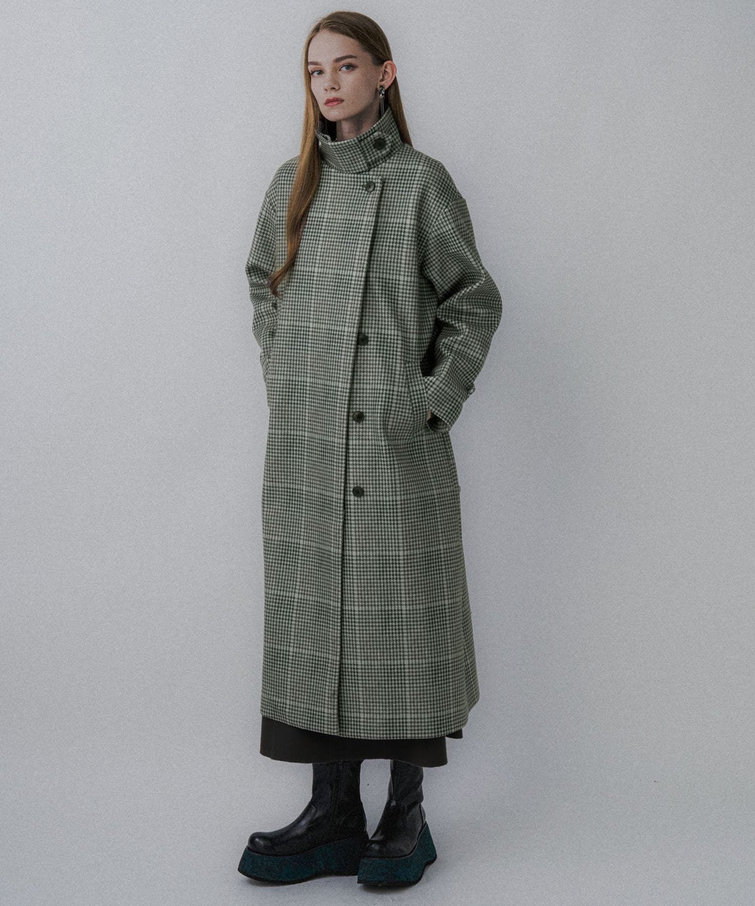 HARE｜ウーリーテック2WAYスタンドロングコート | Rakuten Fashion