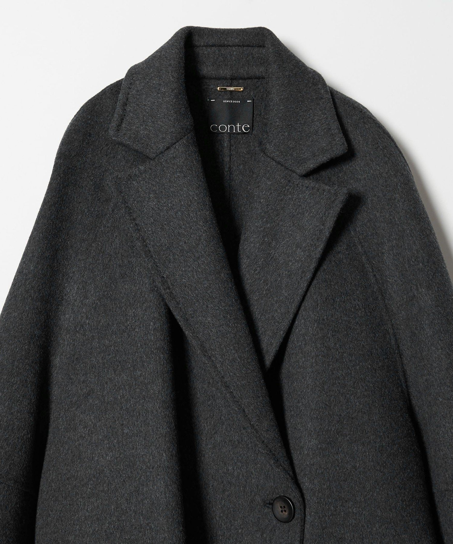 【タグ付き新品】 conte コンテ ダブルラペル リバーコート 週末限定＜conte＞ ダブルラペル リバーコート 辺見えみり - メルカリ