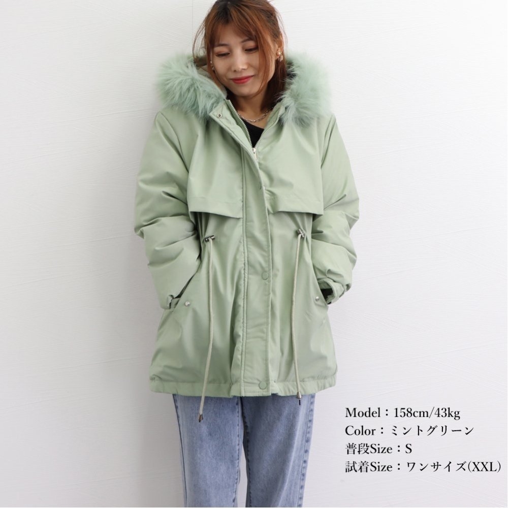 miniministore｜フード付き ジャケット 裏ボアレディース | Rakuten