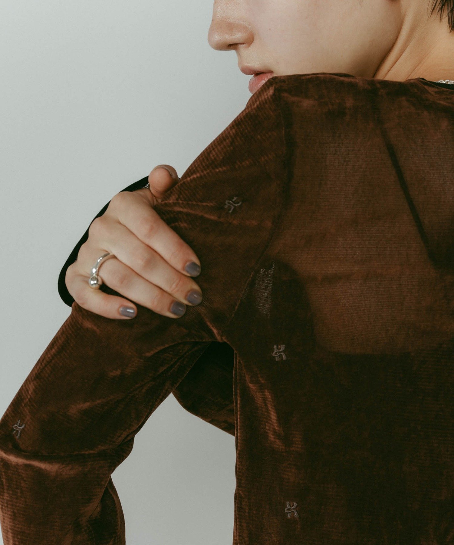 Cassette Chart｜Knuth Marf/sheer velour top | Rakuten Fashion(楽天