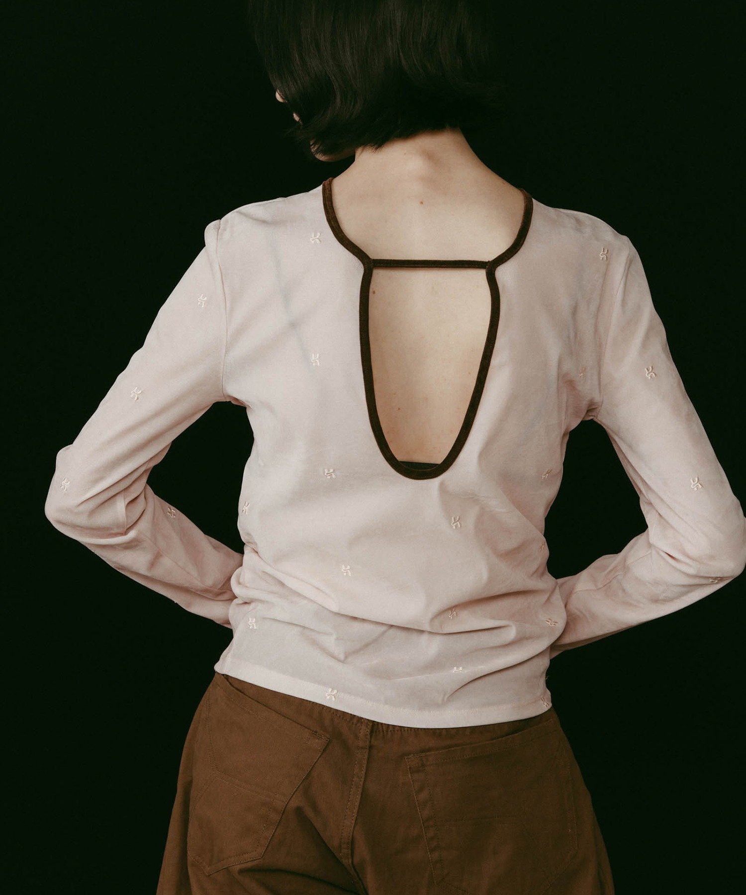Cassette Chart｜Knuth Marf/sheer velour top | Rakuten Fashion(楽天