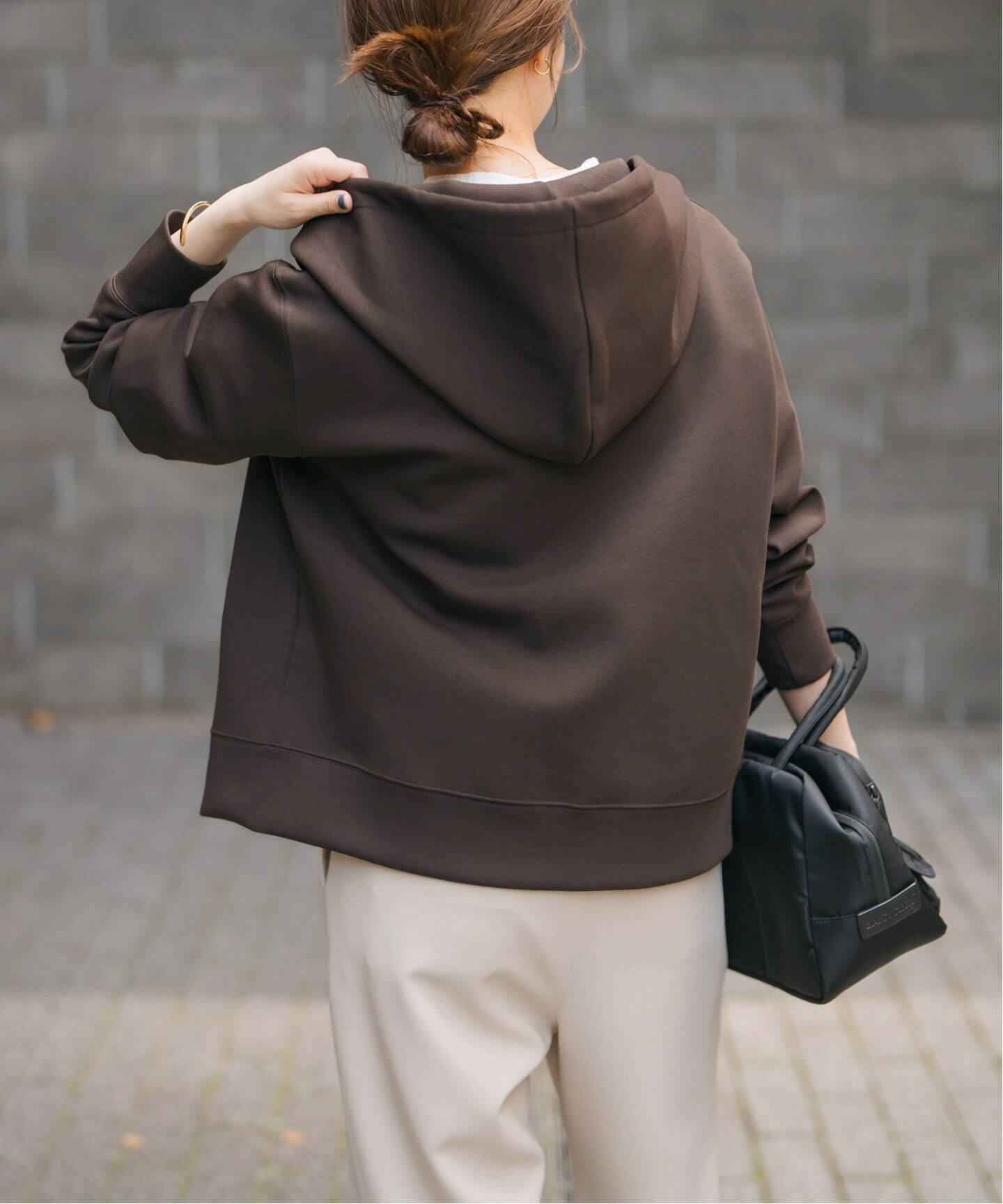 Spick & Span｜《WEB限定 / 追加3》ストレッチジップフードパーカー