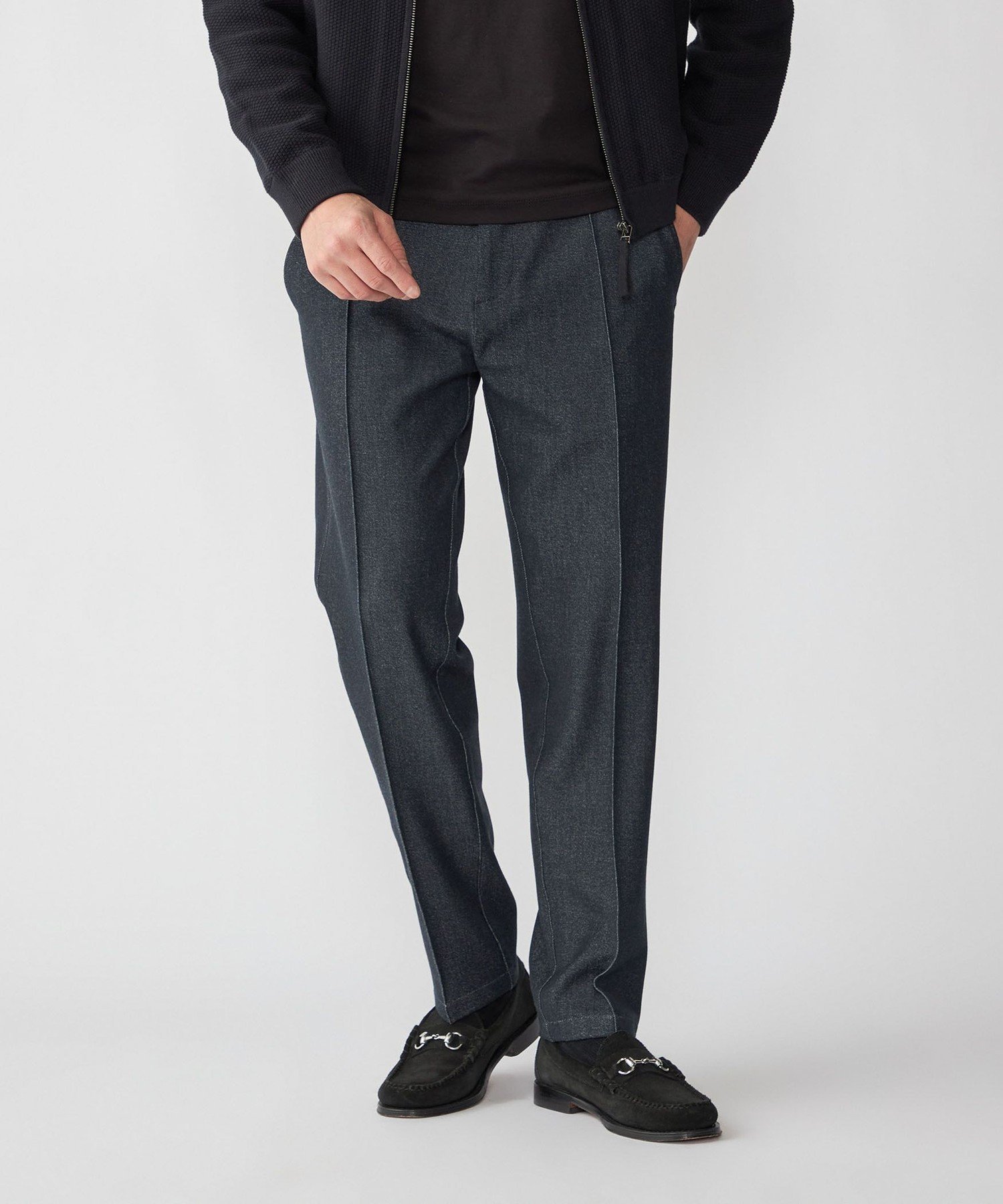 Southwick:Gate Label フェルテッド 1プリーツ スラックス セール】Southwick:〈セットアップ対応〉Gate Label フェルテッド 1