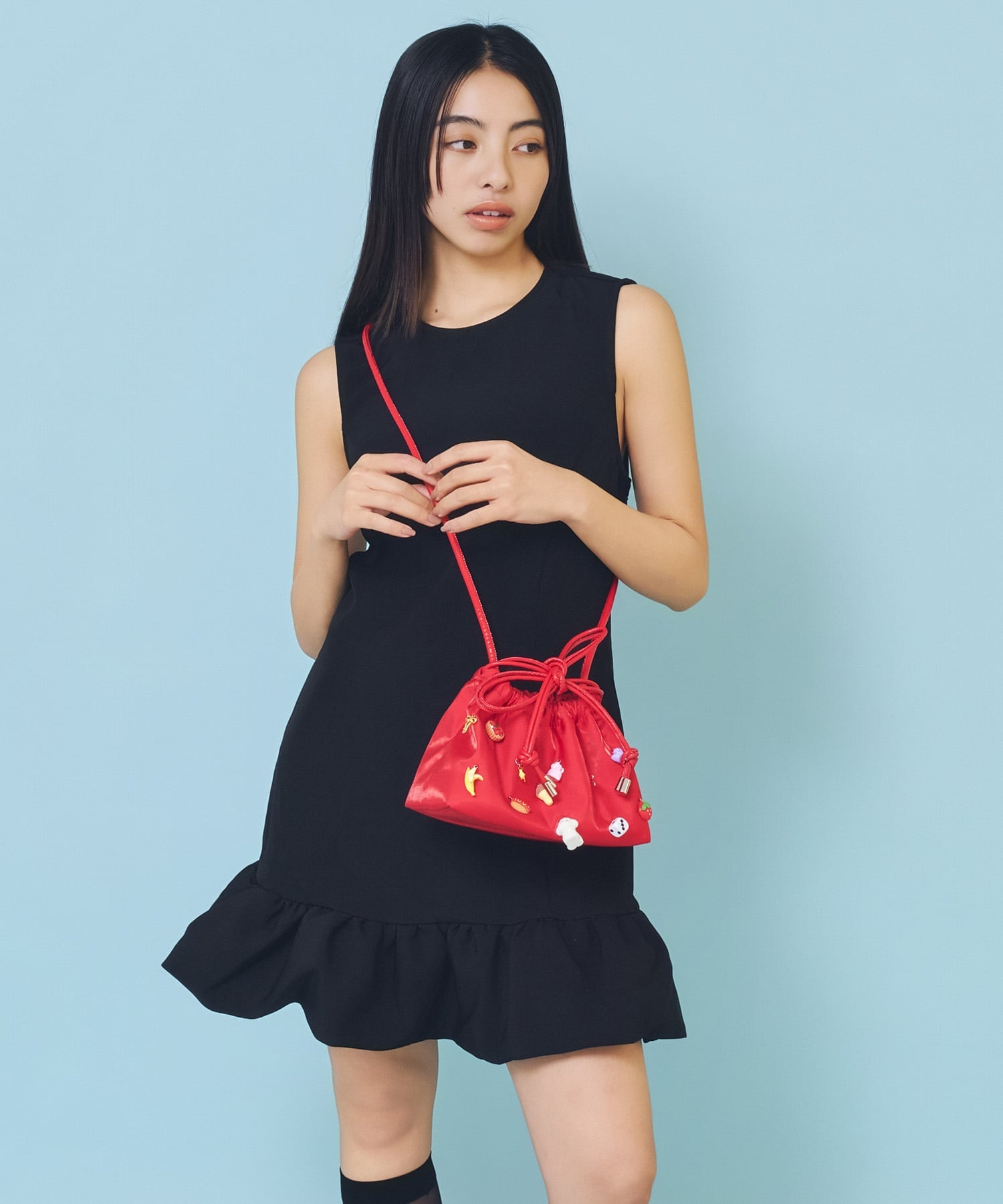 CASSELINI｜Casselini(キャセリーニ)チャーム付きショルダーバッグ