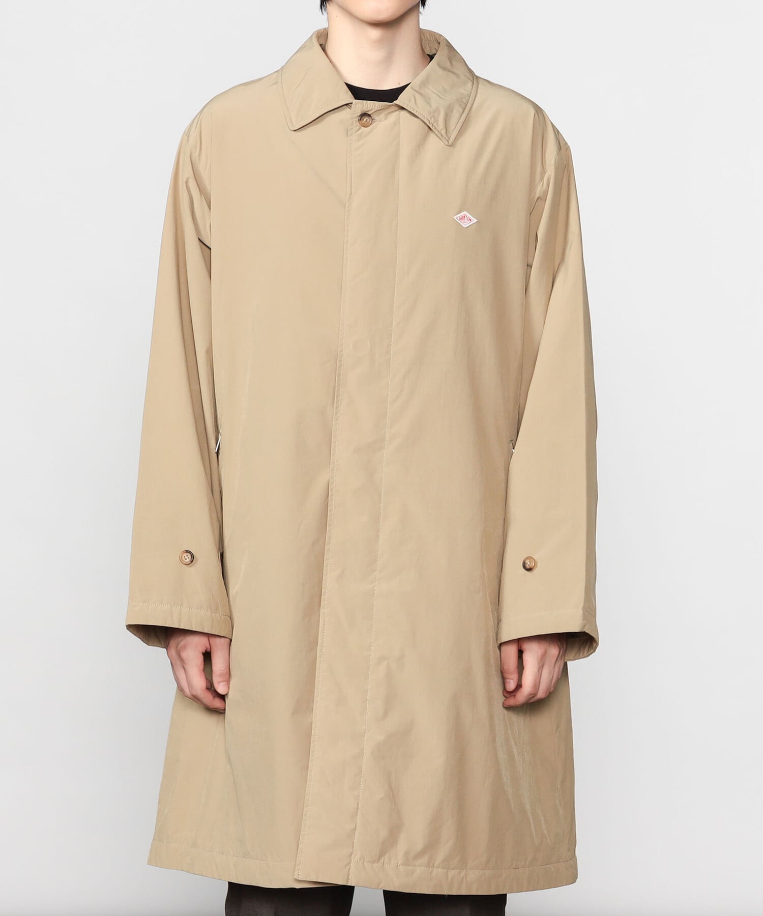 Bshop｜DANTON | ナイロンタフタ 中綿バルカラーコート WOMEN