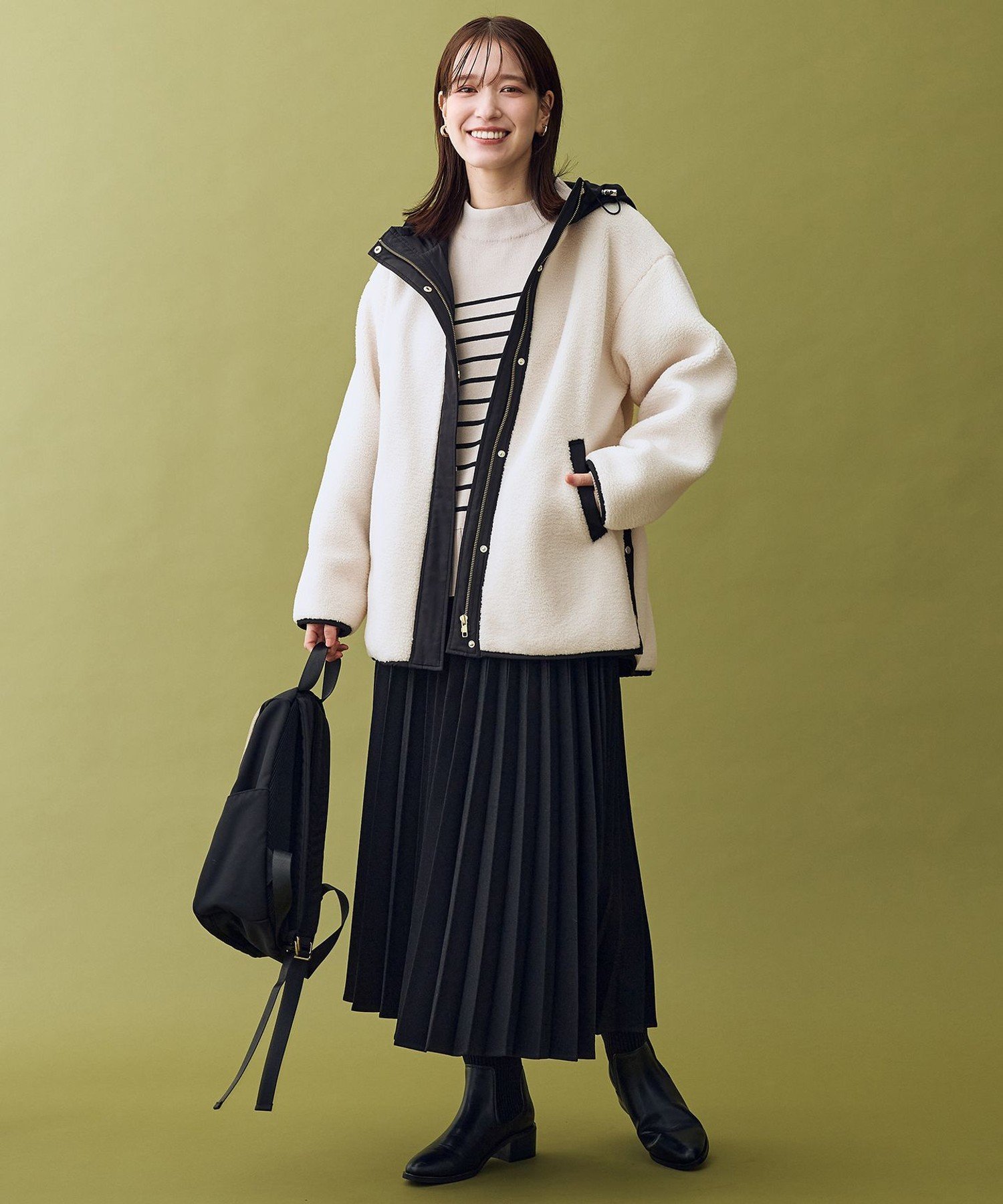 ANY｜【LEE掲載】ボアコート | Rakuten Fashion(楽天ファッション／旧