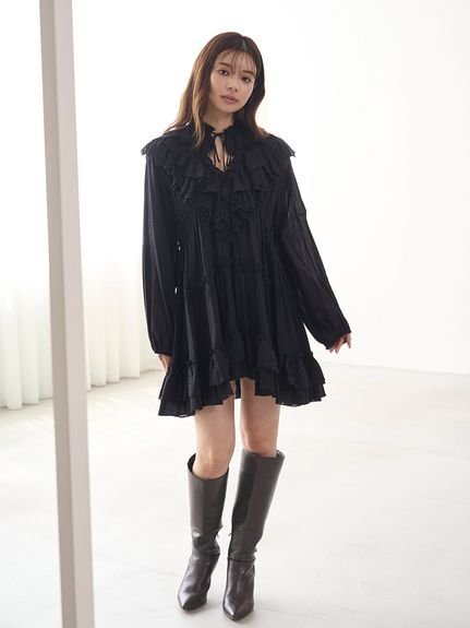 SNIDEL｜コットンレースBOHOチュニック | Rakuten Fashion(楽天