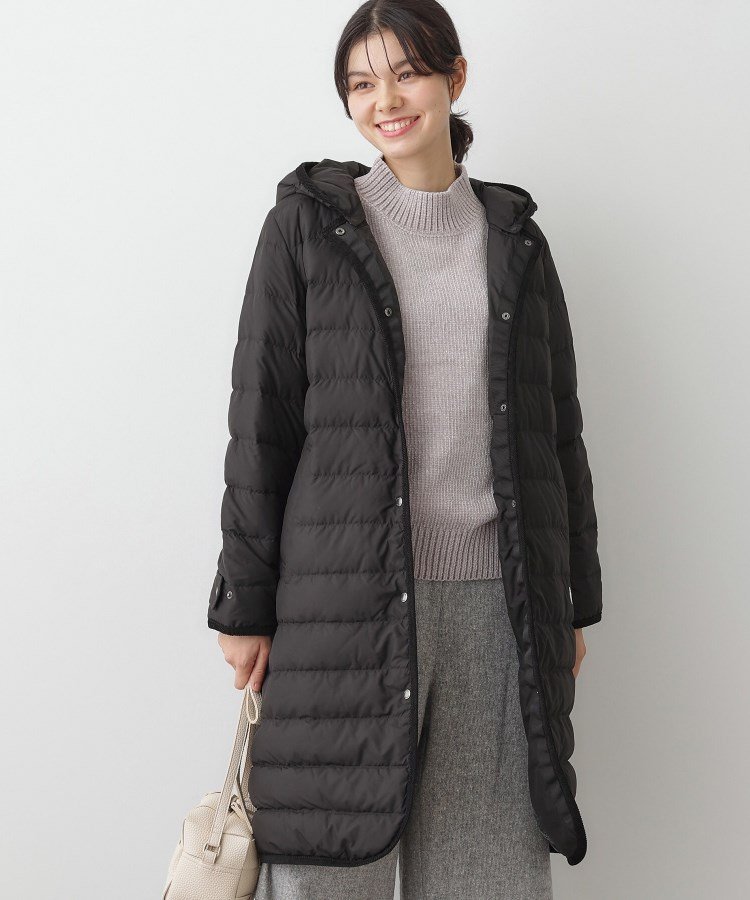 Dessin｜【撥水・2WAY】ミュラーダウンコートロング丈 | Rakuten