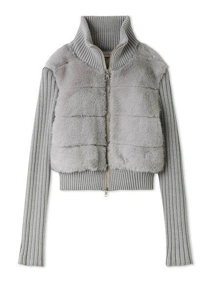 SNIDEL｜ファーニットブルゾン【カンヘウォン着用】 | Rakuten Fashion