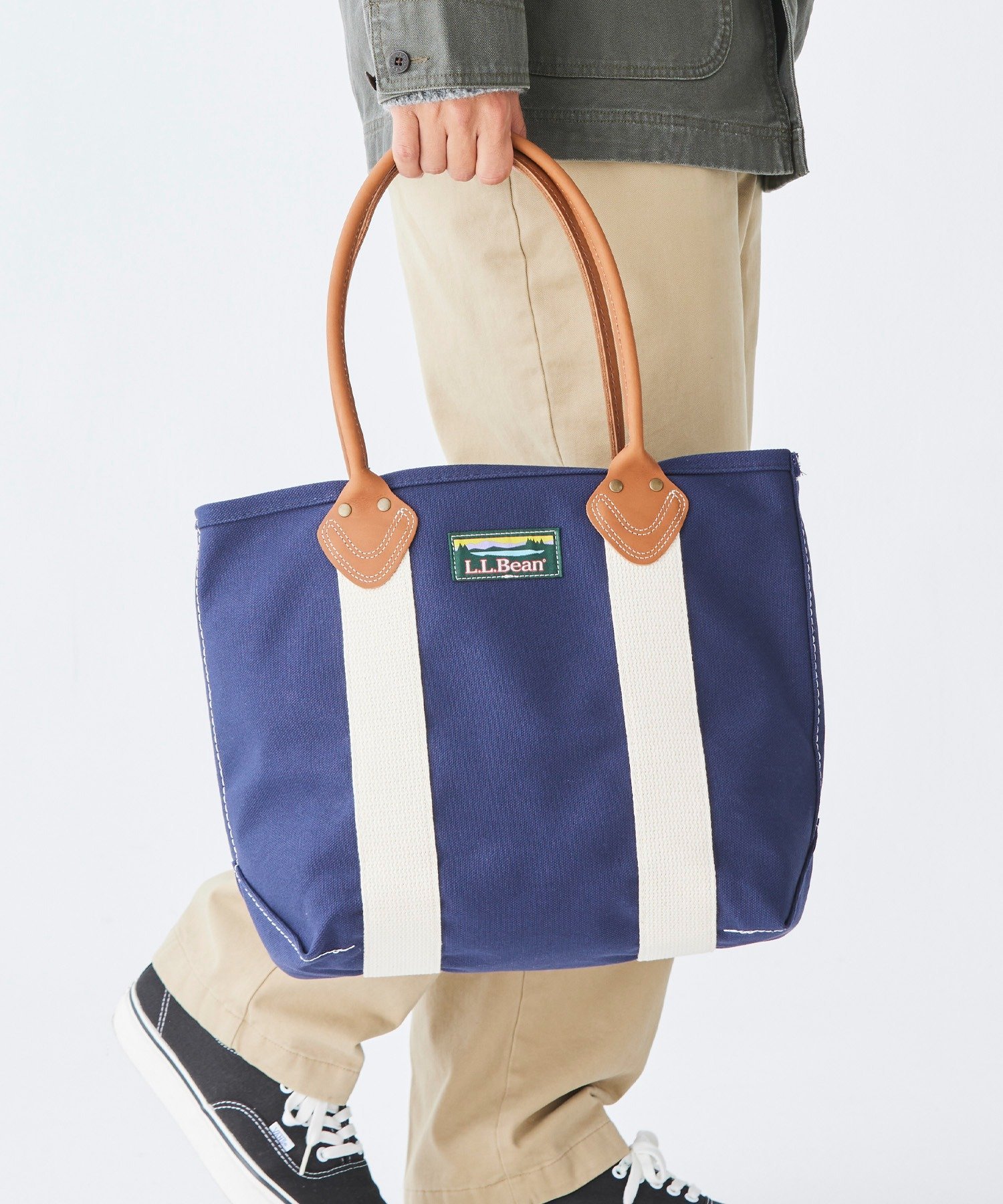 L.L.Bean｜クラシック・レザー・ハンドル・カタディン・ボート・アンド