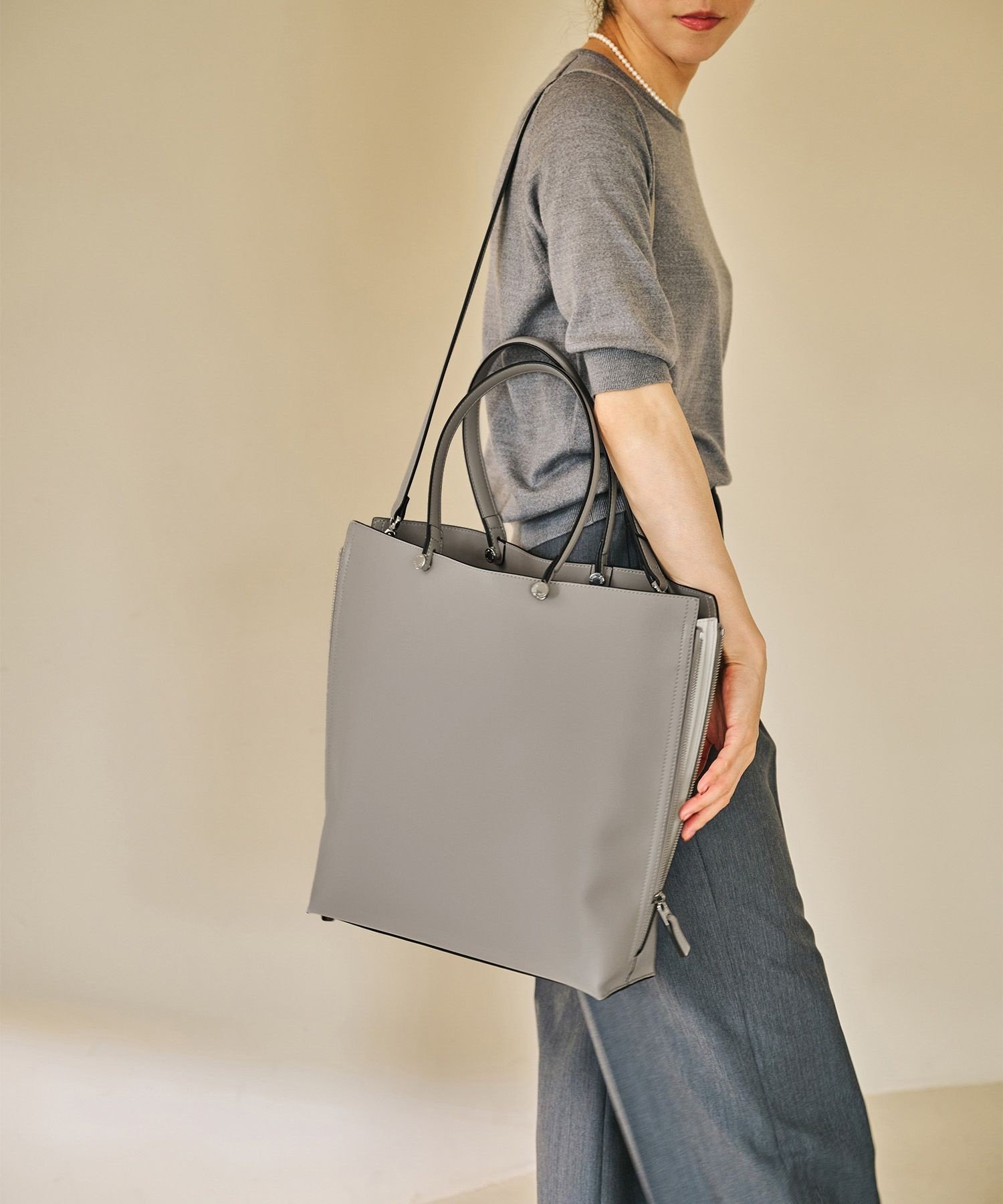 ROPE'｜【A4対応】【E'POR】Y BAG Large【通勤】【メディア掲載