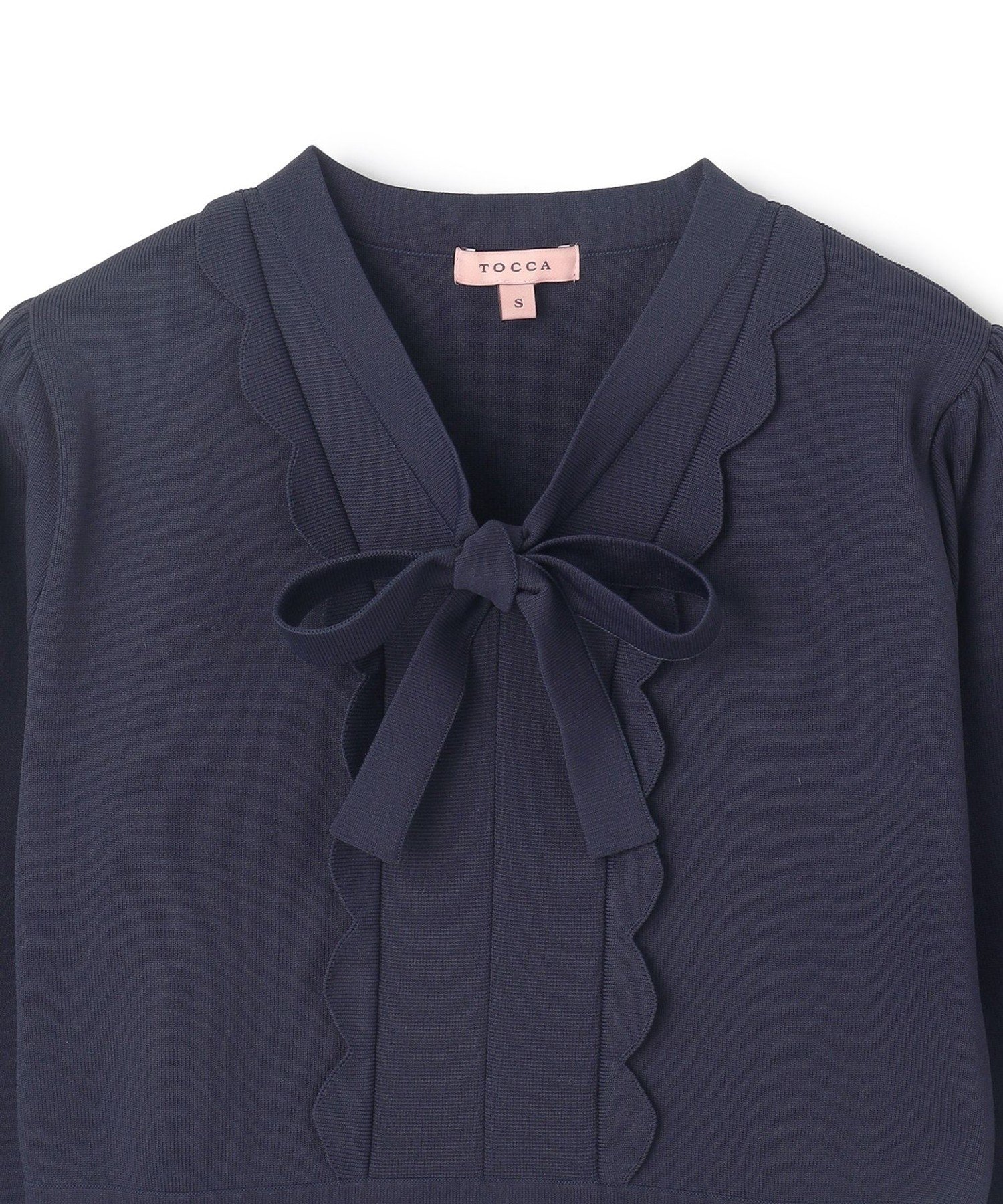TOCCA｜【洗える】BAR RIBBON KNIT DRESS ニットドレス | Rakuten
