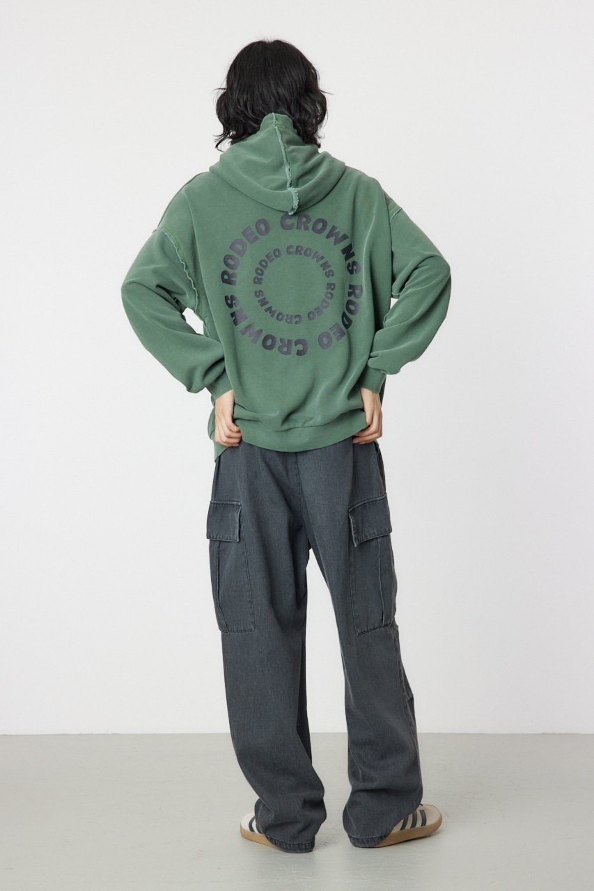 RODEO CROWNS WIDE BOWL｜【UNISEX】ピグメントジップパーカー