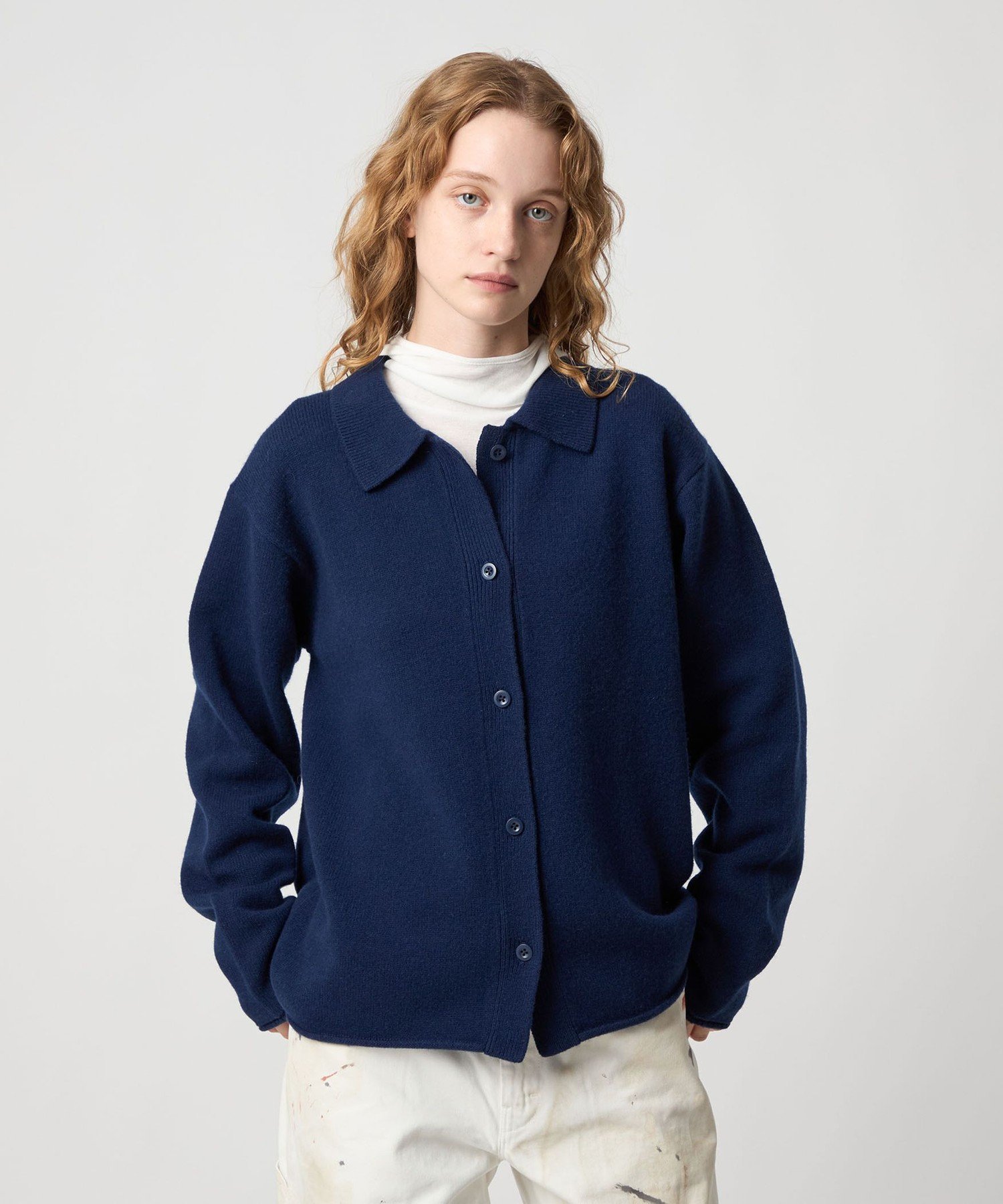 roku 6 ニットカーディガン Beauty & youth BEAUTY&YOUTH UNITED ARROWS｜<6(ROKU)>ミックス ニット カーディガン