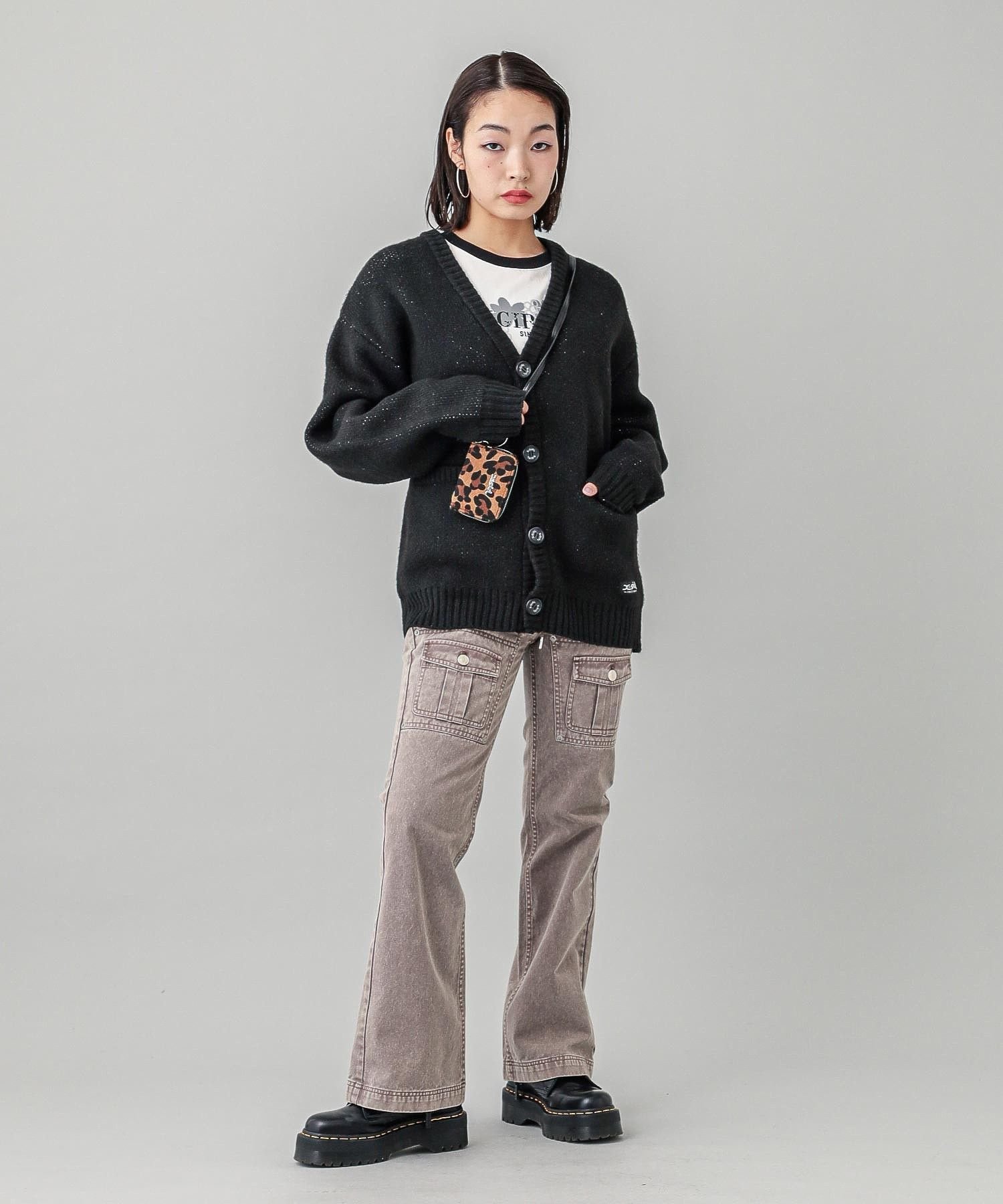X-girl｜FACE KNIT CARDIGAN | Rakuten Fashion(楽天ファッション／旧