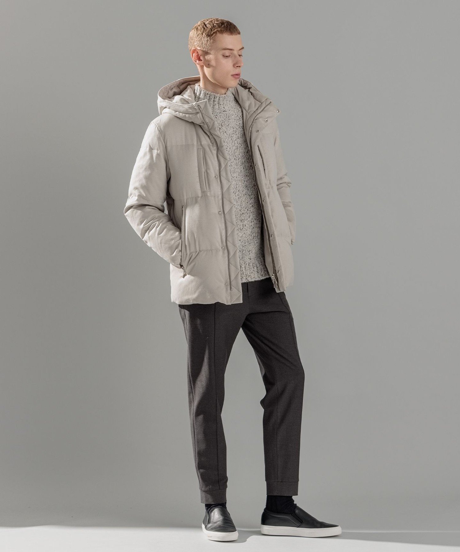 JOSEPH HOMME｜コマスエード ダウンコート | Rakuten Fashion(楽天