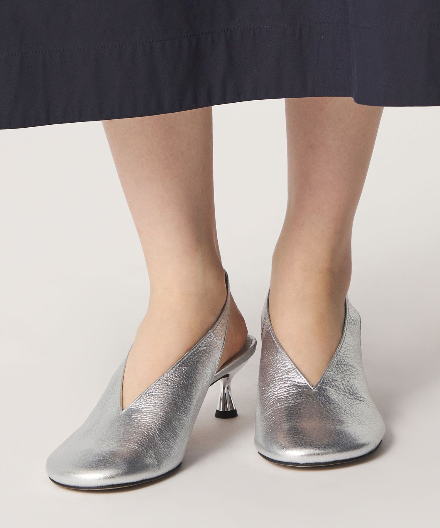 ODETTE E ODILE｜ディープVカットバックベルト パンプス50↑ | Rakuten