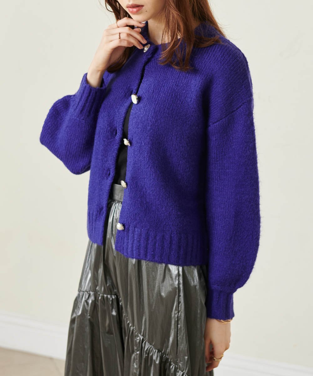 Ranan｜色々レトロボタンカーディガン | Rakuten Fashion(楽天