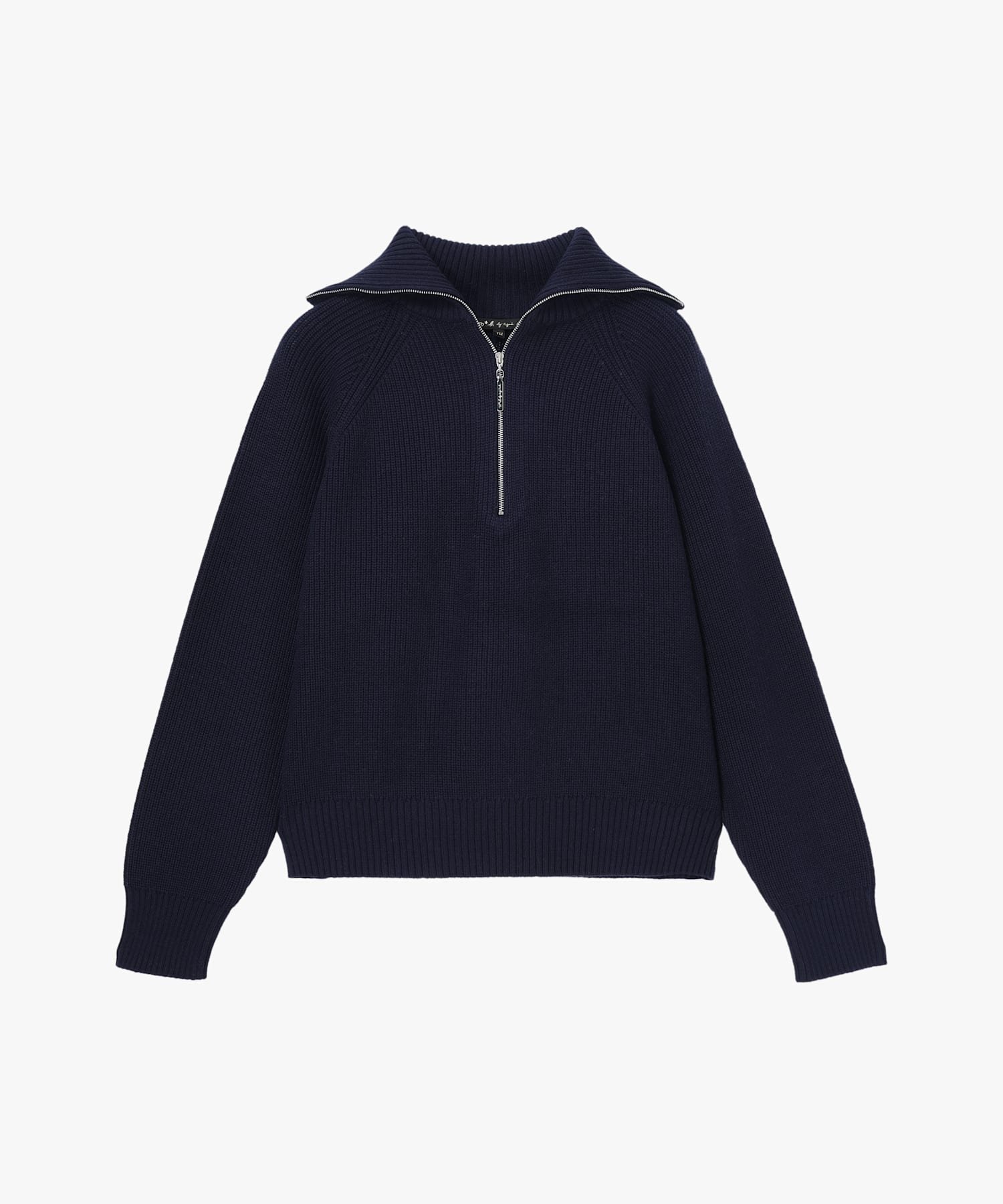agnes b.｜ハーフジップ ニット プルオーバー | Rakuten Fashion(楽天