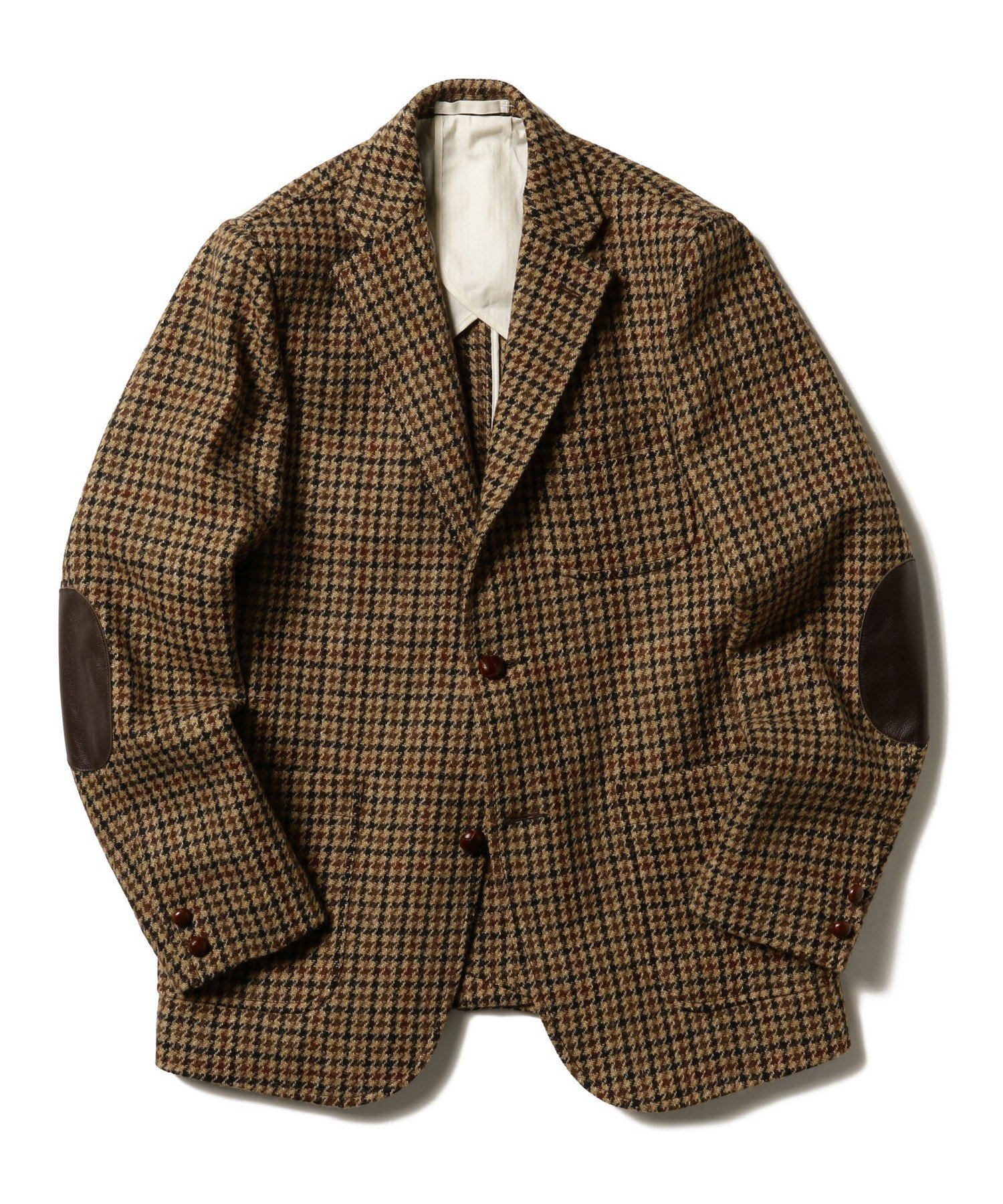 BEAMS MEN｜BEAMS PLUS / ハリスツイード ガンクラブチェック 3ボタン