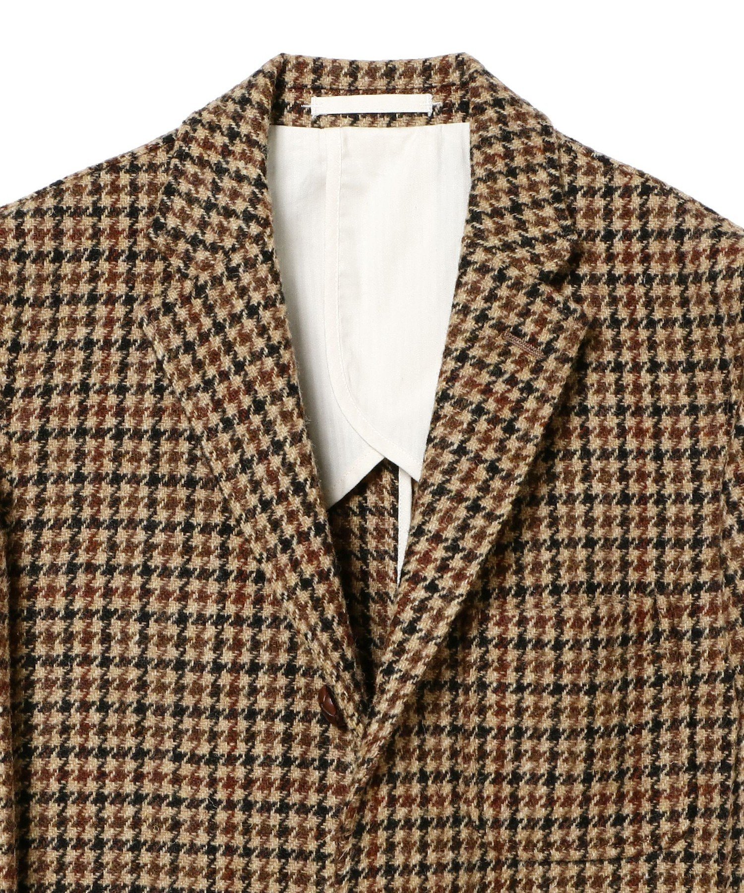 BEAMS MEN｜BEAMS PLUS / ハリスツイード ガンクラブチェック 3ボタン