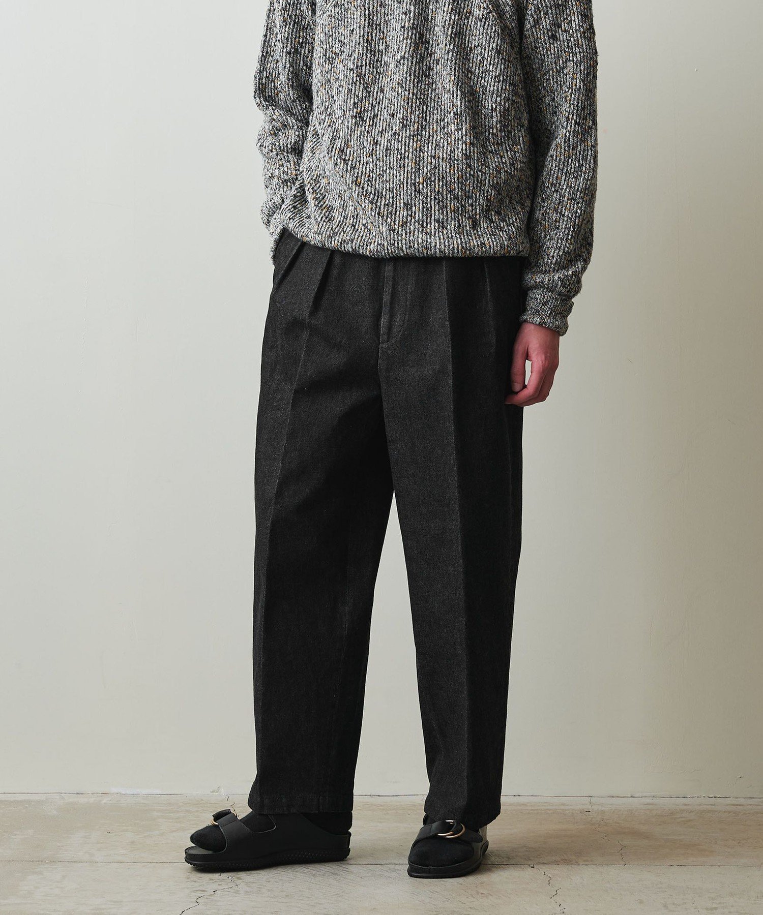 Steven Alan マットクロスインツープリーツドレストラウザーズ Steven Alan（スティーブンアラン）の「＜Steven Alan＞ マットクロス