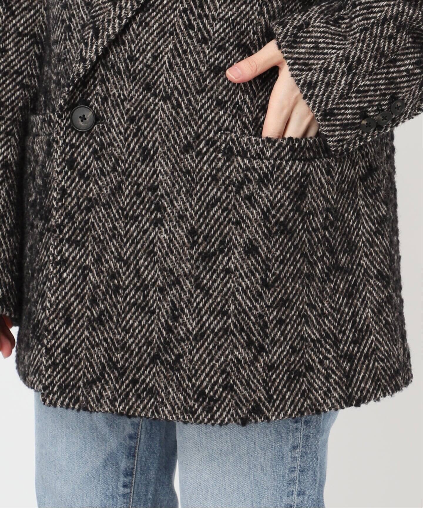 Spick & Span｜ヘリンボンツイードジャコット | Rakuten Fashion(楽天