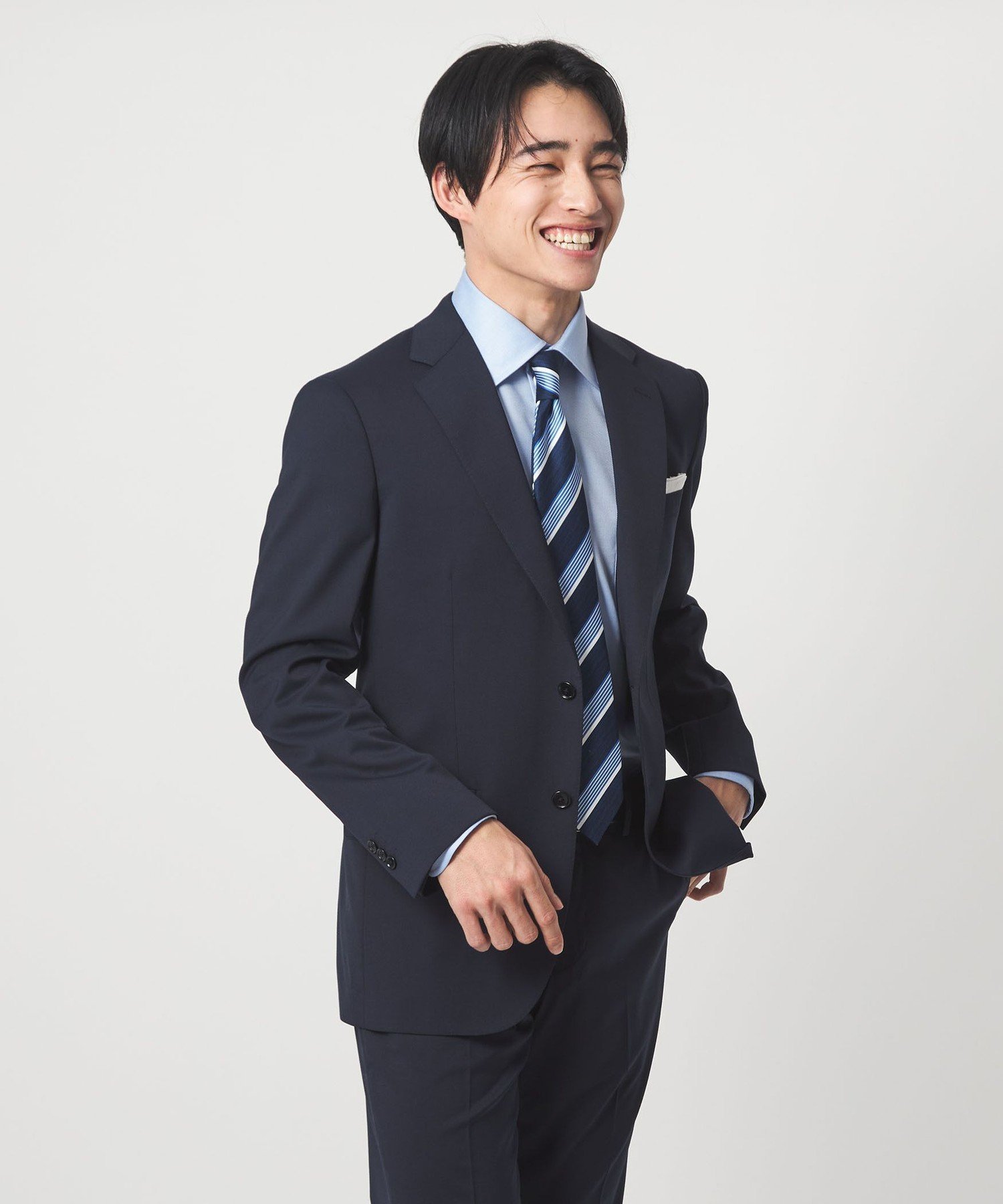 UNITED ARROWS green label relaxing｜MODERATION SUIT 2B HC/BW- モデ
