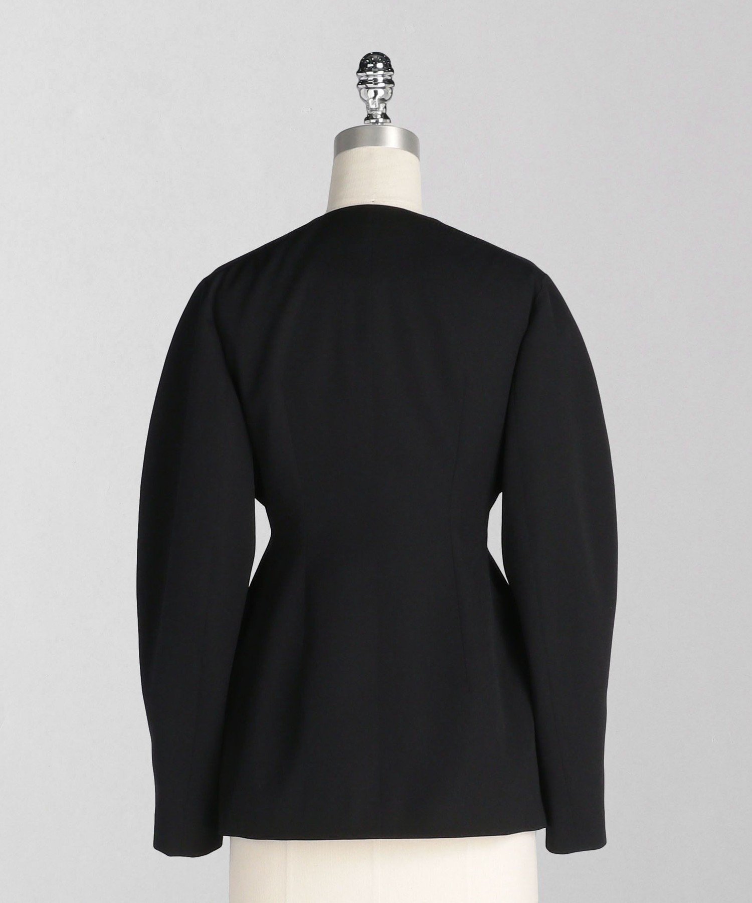 LOEFF（ロエフ）ウールギャバ カーブ ジャケット UNITED ARROWS LTD. OUTLET｜<LOEFF>ウール ギャバ カーブ ノーカラー