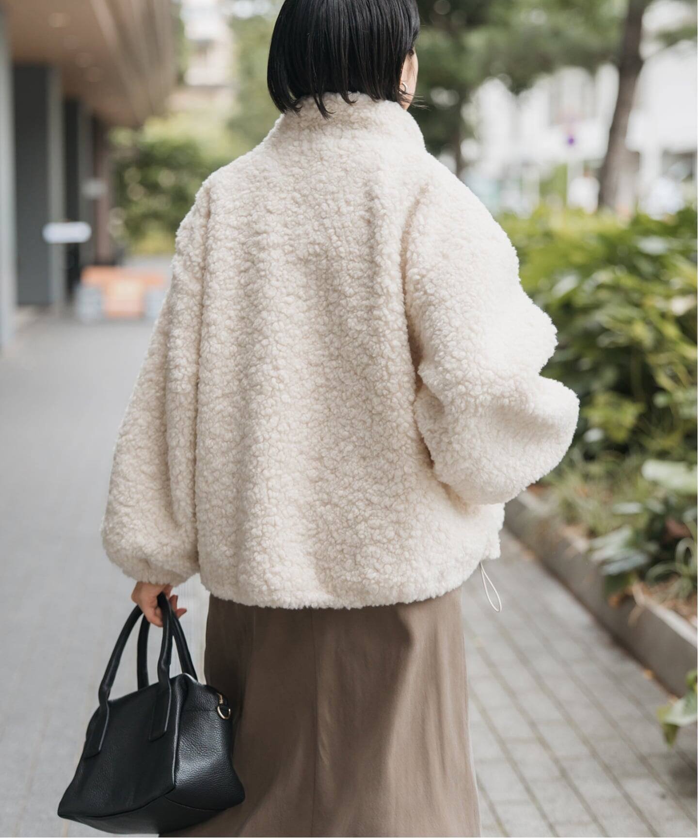 Spick & Span｜ZIPBOA BZ / ジップボア ブルゾン | Rakuten Fashion