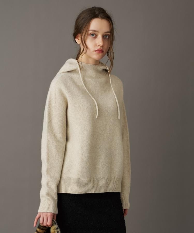 DRESSTERIOR｜カシミヤブレンドフードニット | Rakuten Fashion(楽天