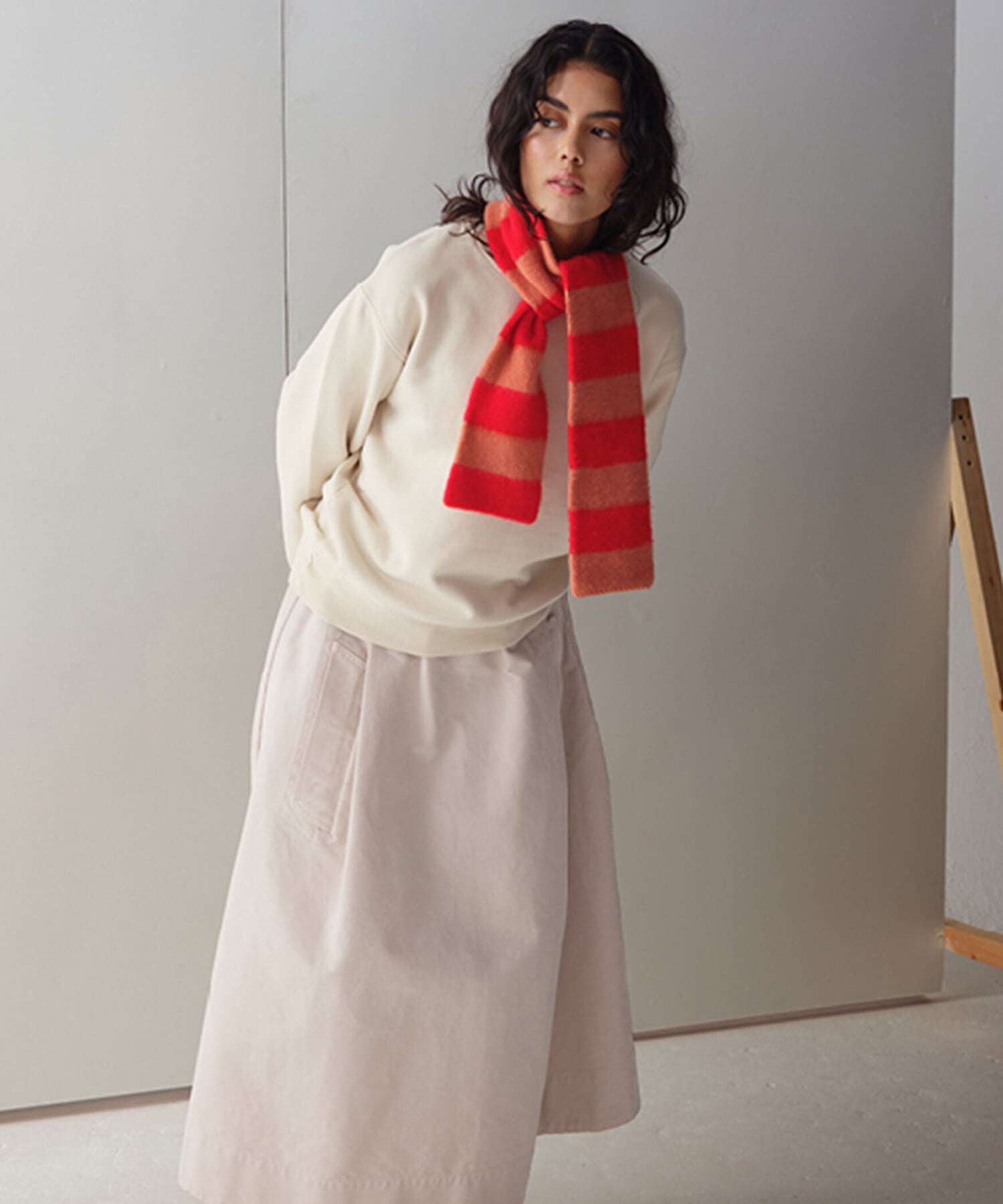 Bshop｜Jo Gordon | ウール ストライプ マフラー UNISEX | Rakuten
