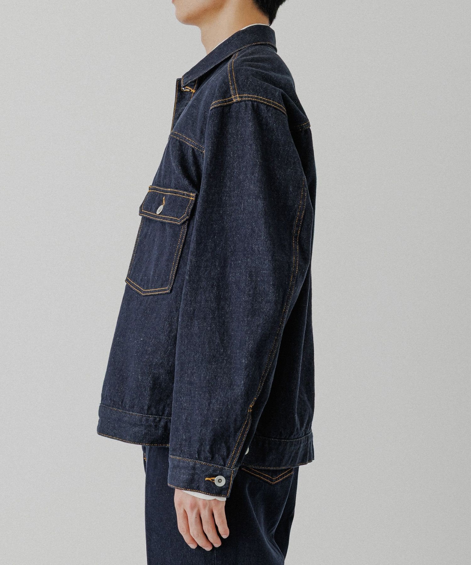 ADAM ET ROPE'｜デニム トラッカー ジャケット | Rakuten Fashion(楽天