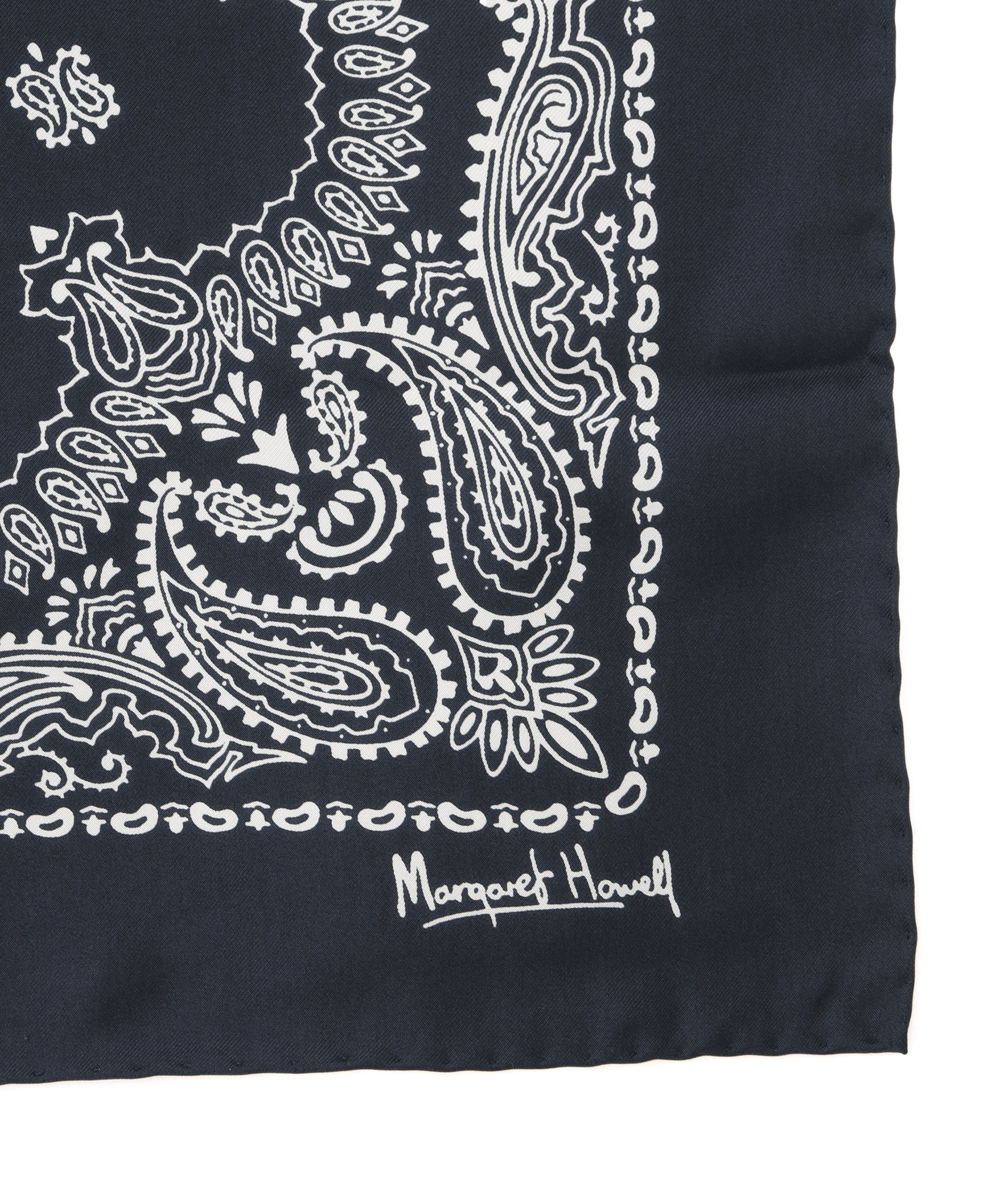 MARGARET HOWELL｜SILK TWILL PAISLEY BANDANA | Rakuten Fashion(楽天
