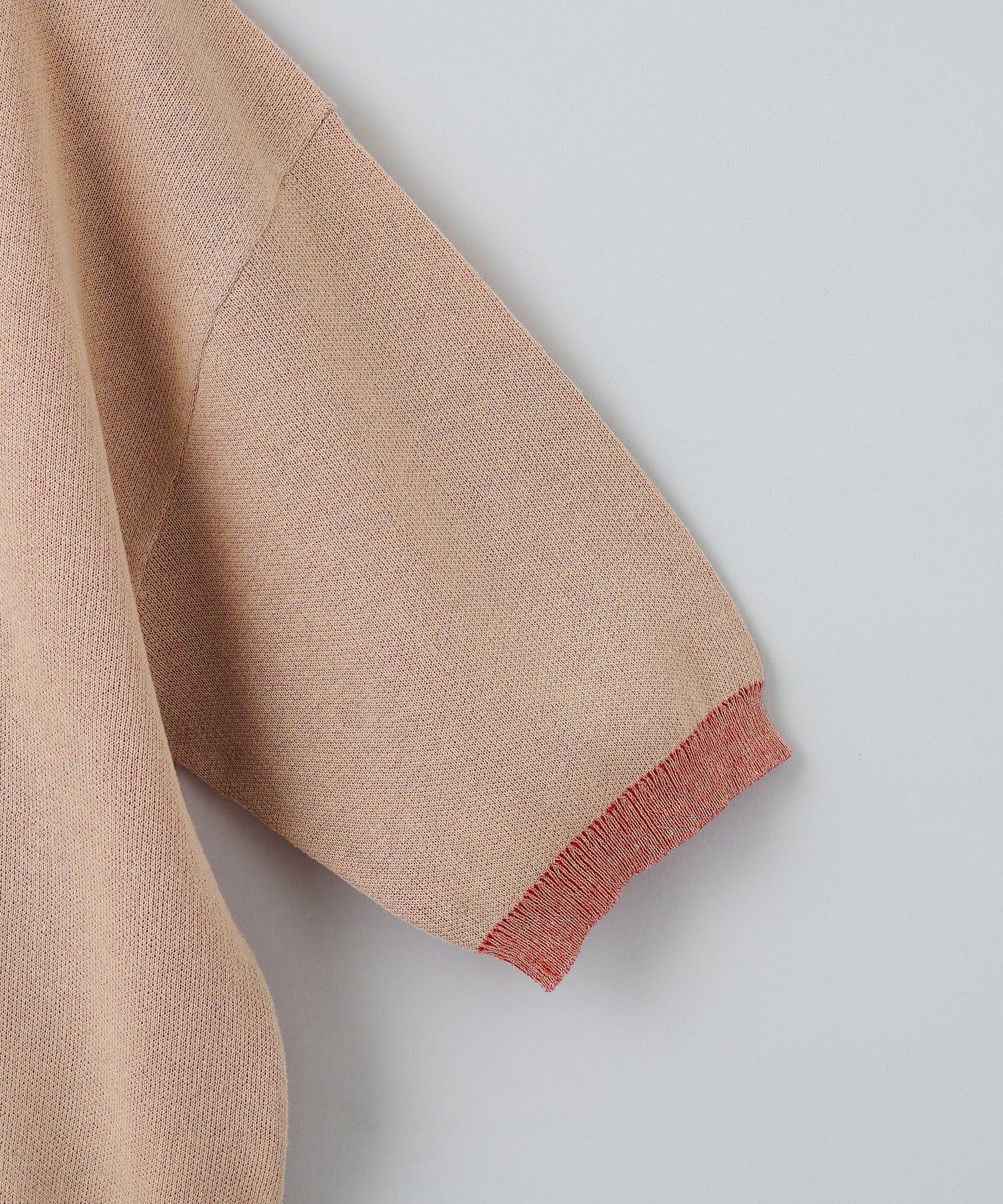 ユナイテッドアローズ　6 ROKUカラーポイントポロニット UNITED ARROWS LTD. OUTLET｜<6(ROKU)>カラーポイント ポロニット