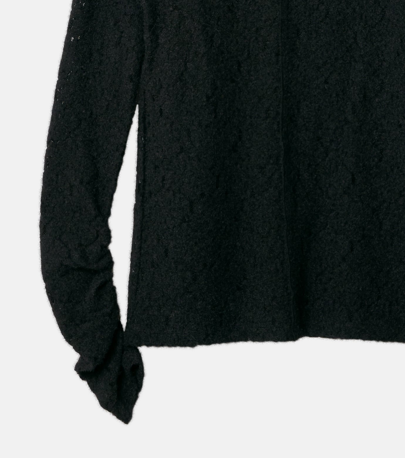 LE CIEL BLEU｜ハイネックストレットレーストップ / High Neck Stretch