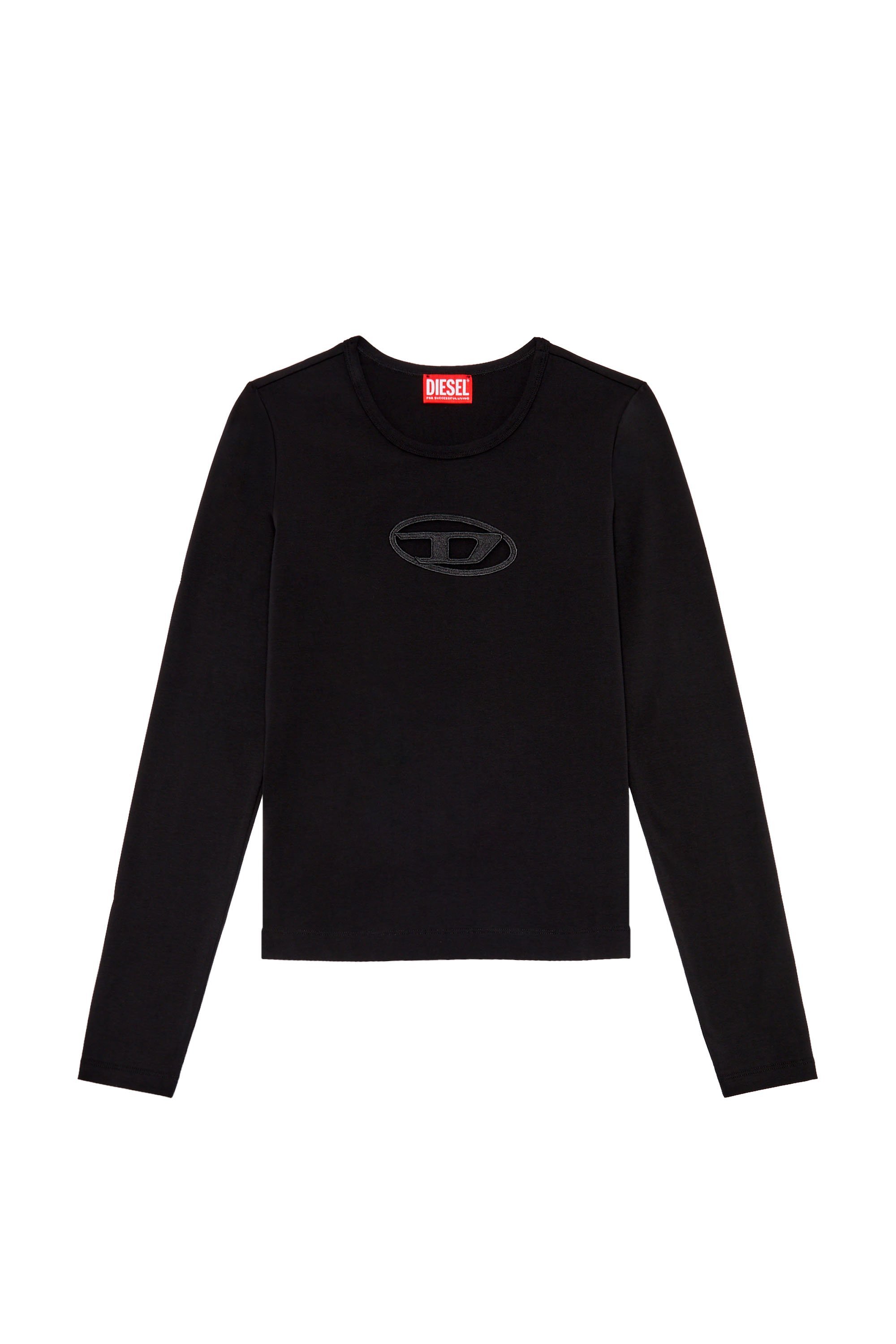 DIESEL｜レディース 長袖Tシャツ トップス Dロゴ | Rakuten Fashion