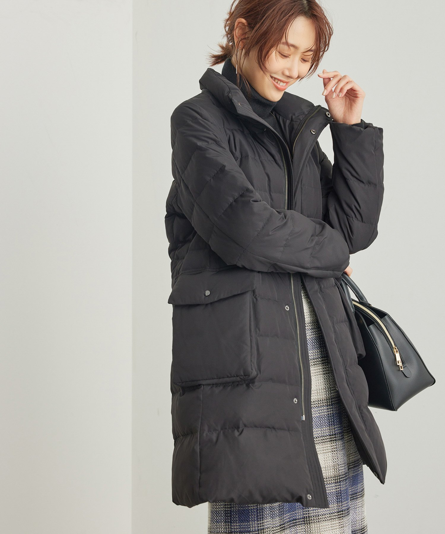 ROPE' PICNIC｜ファー付きダウンコート | Rakuten Fashion(楽天