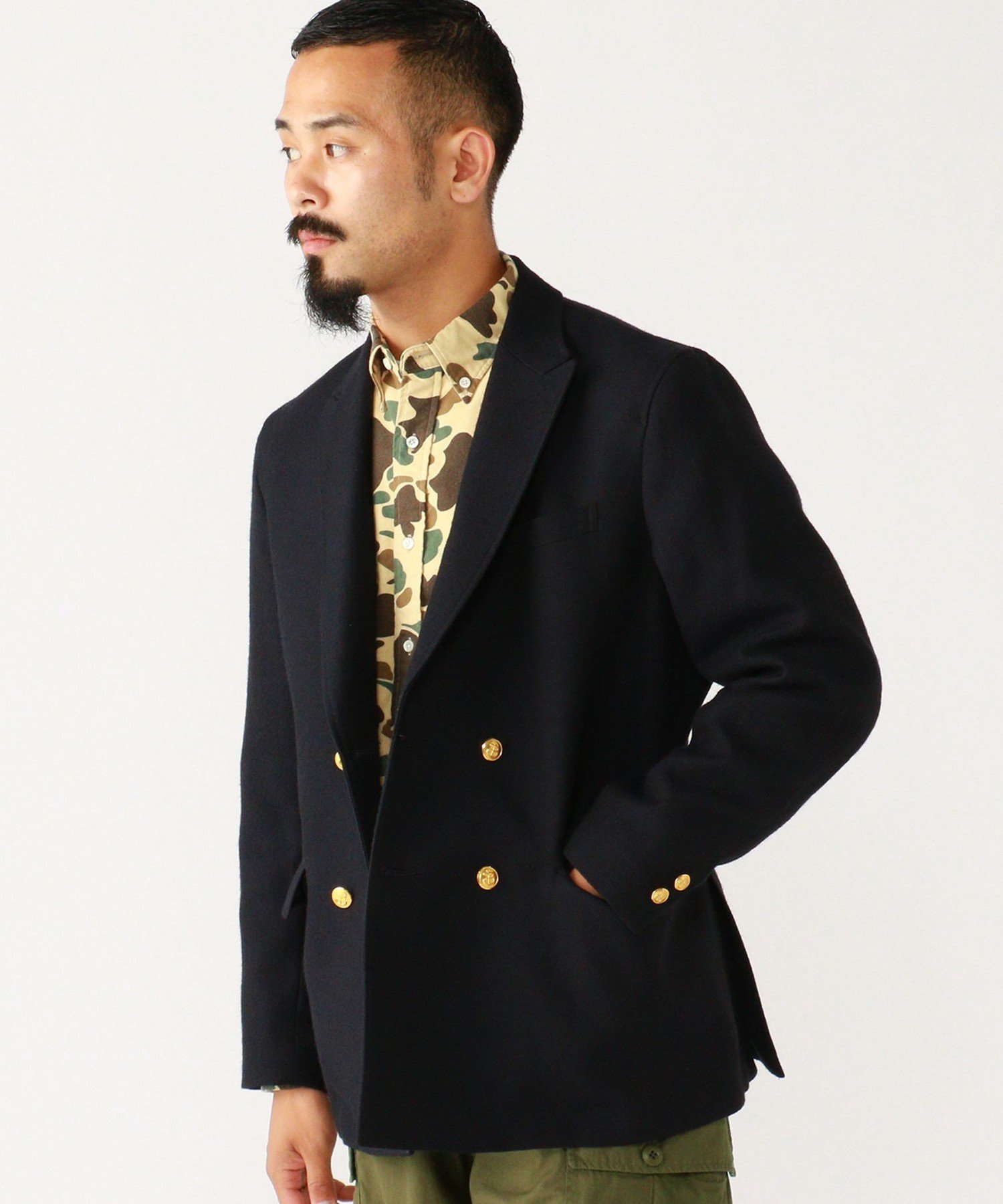 BEAMS MEN｜BEAMS PLUS / 4ボタン ダブルブレステッド ブレザー Autumn