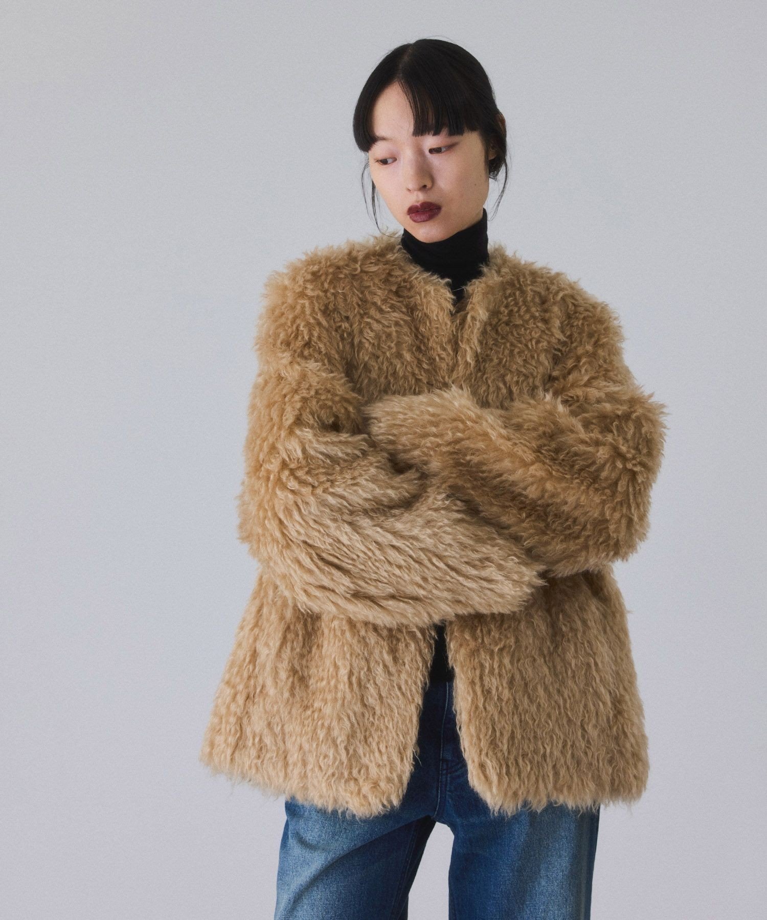 ADAM ET ROPE'｜Steiffファーコート | Rakuten Fashion(楽天