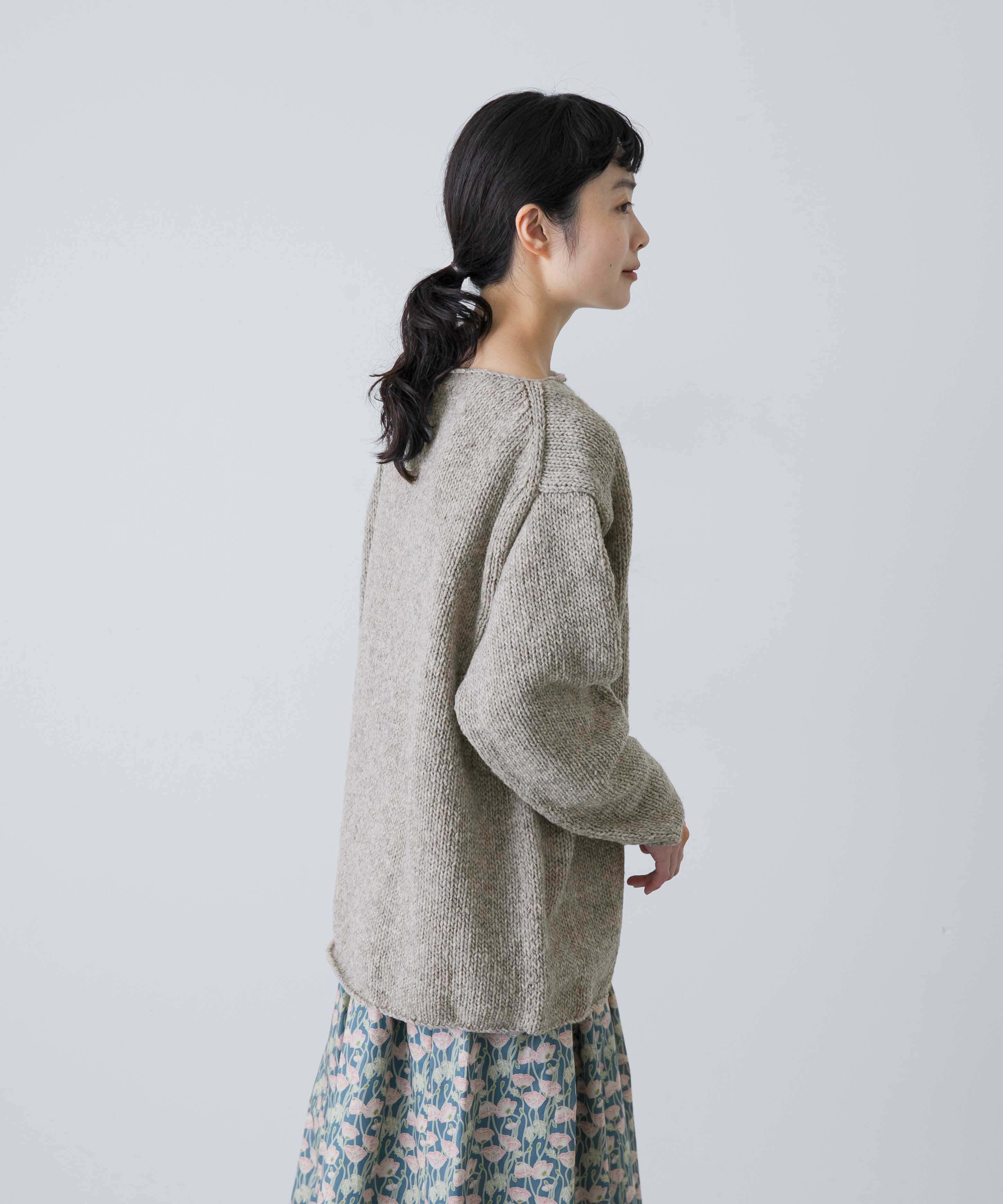 かぐれ｜『2サイズ展開』ペルーボートネックニット | Rakuten Fashion
