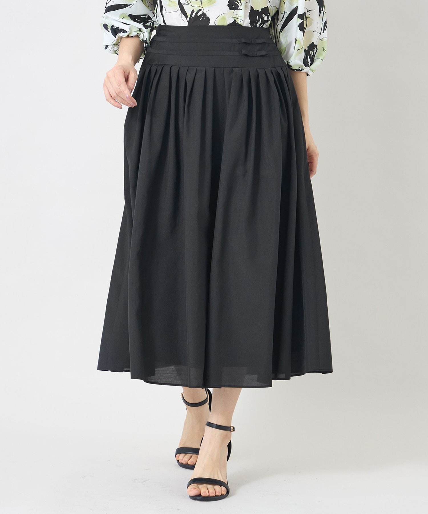 TO BE CHIC｜ブライトクロスリボンタック スカート | Rakuten Fashion