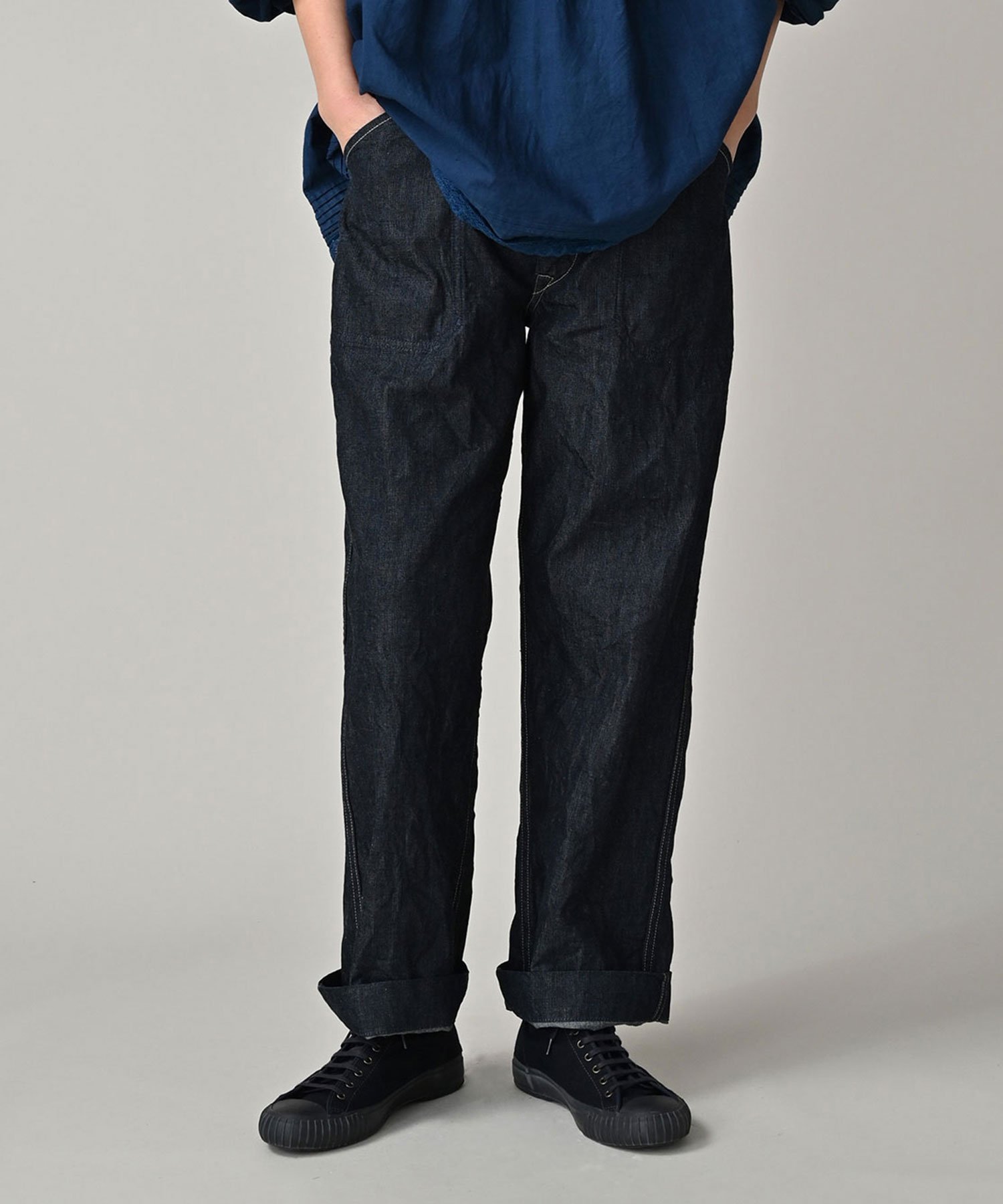 45R｜麦比古デニムの908ペインターパンツ(濃) | Rakuten Fashion(楽天